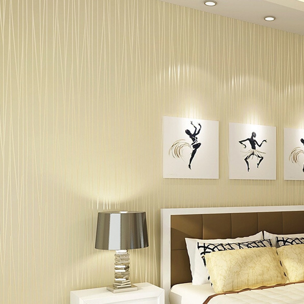 Yellow Wallpaper For Bedroom Walls - HD Wallpaper 