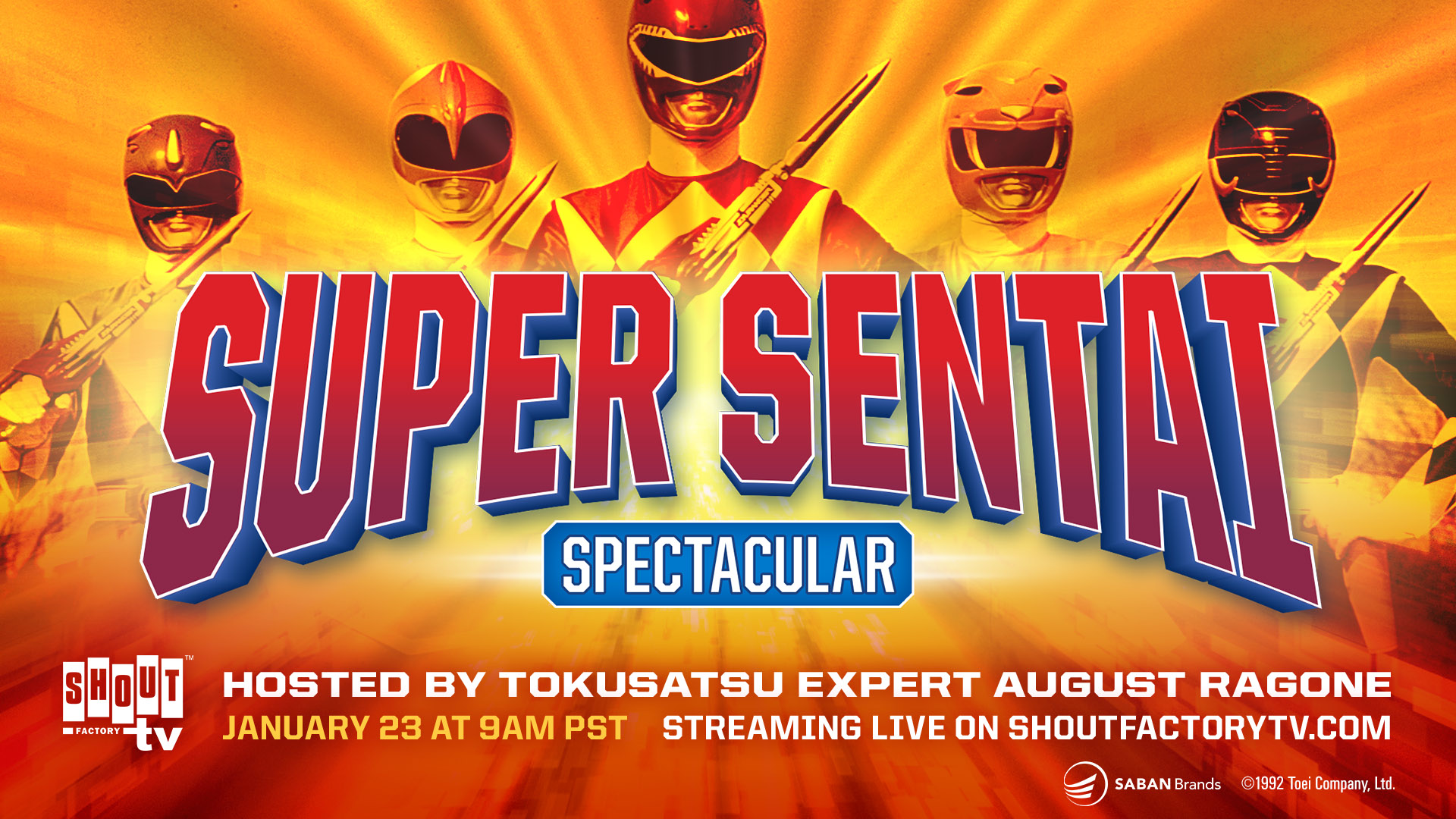 Super Sentai Spectacular - Shout Factory Super Sentai - HD Wallpaper 