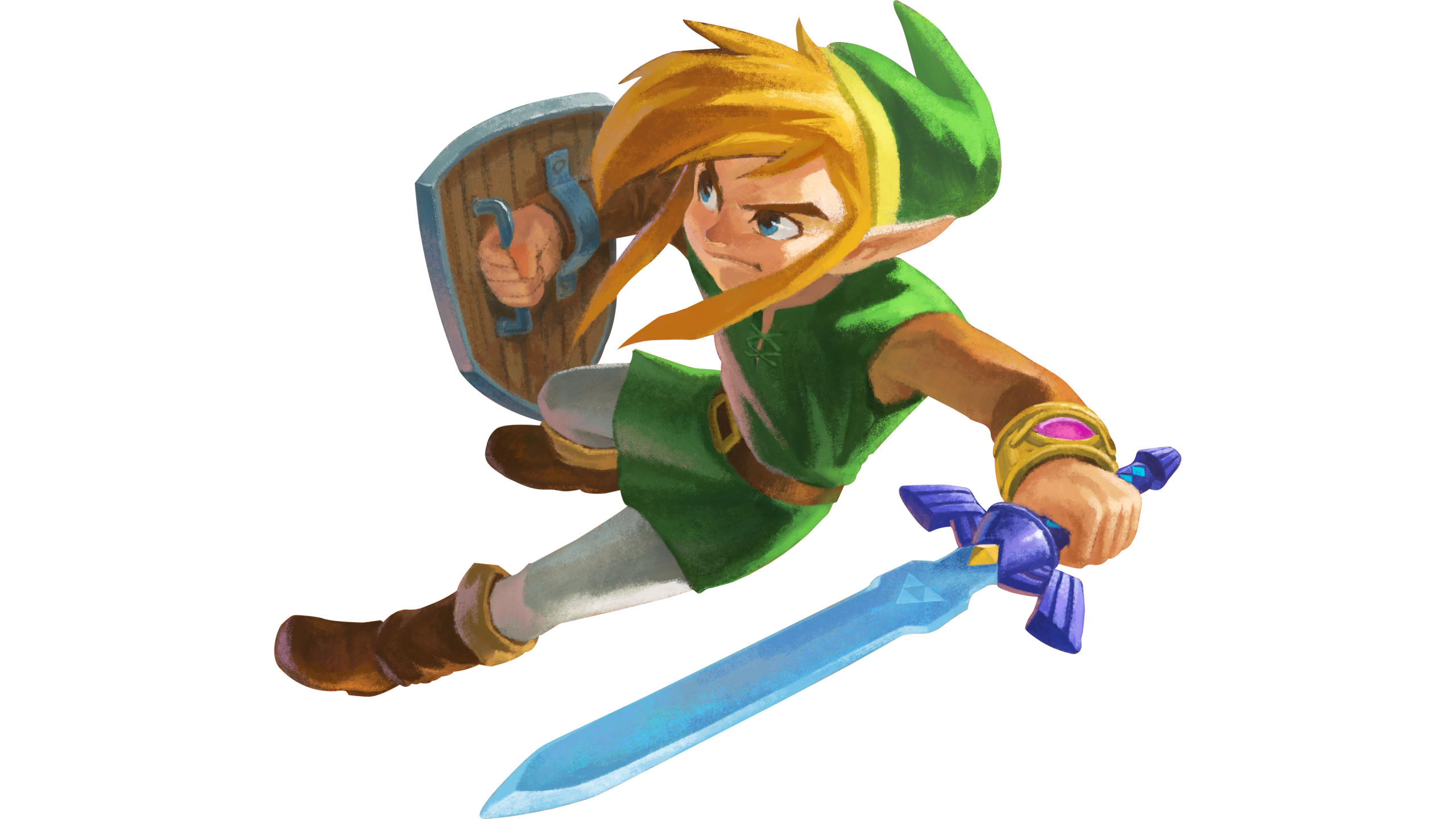 Legend Of Zelda A Link Between Worlds Link - HD Wallpaper 