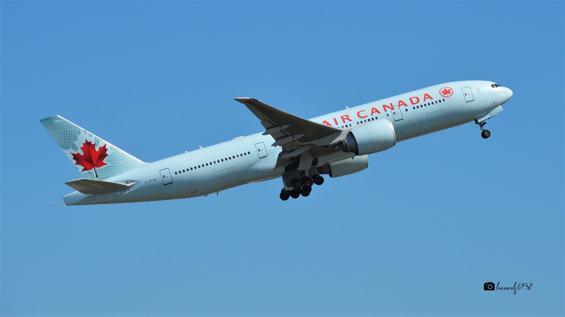 Airplane Canada - HD Wallpaper 