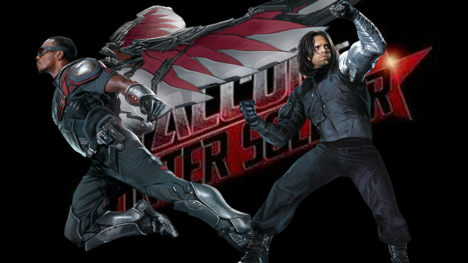 The Falcon And The Winter Soldier - Falcon And Winter Soldier - HD Wallpaper 
