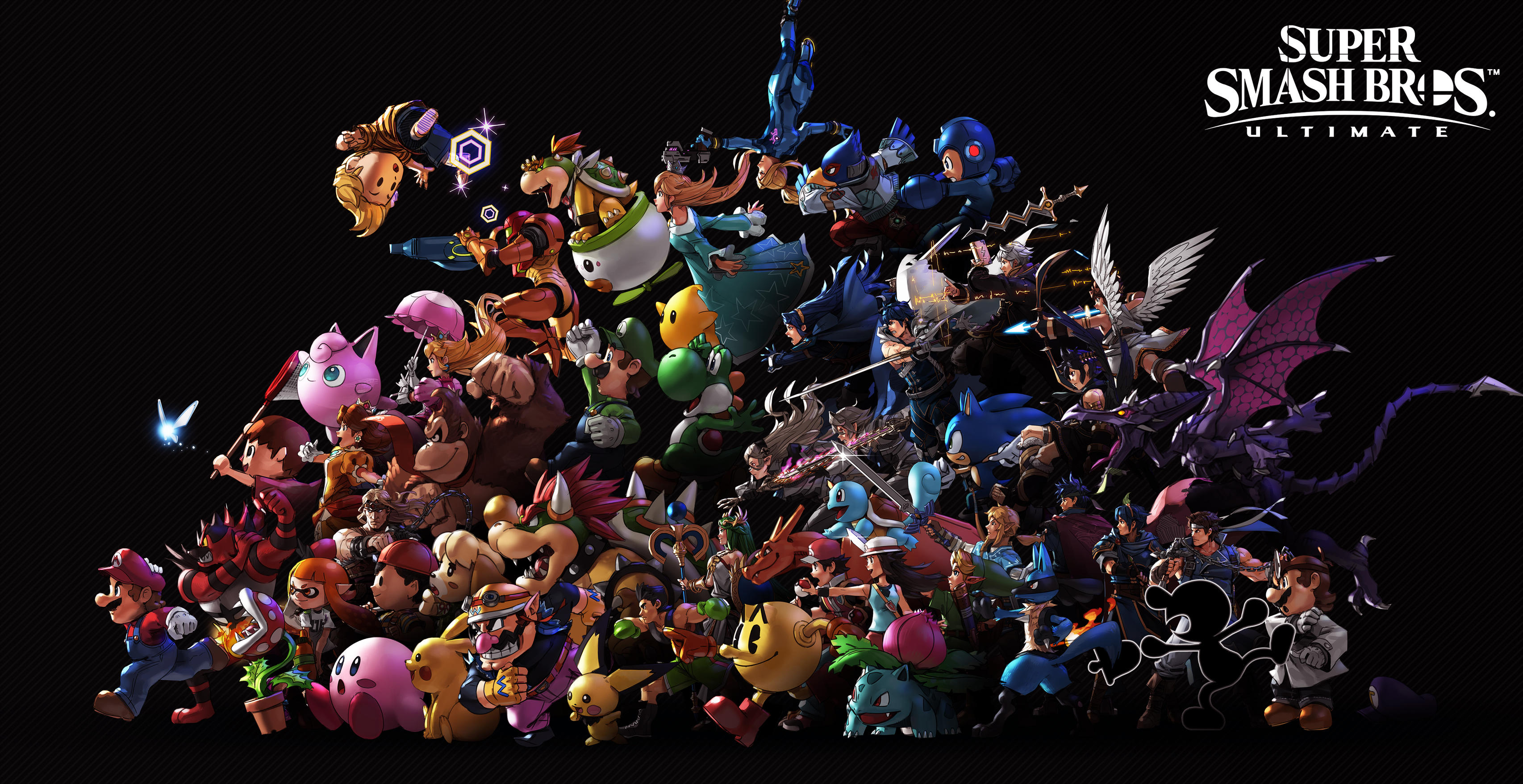 Super Smash Bros Ultimate Fanart - HD Wallpaper 