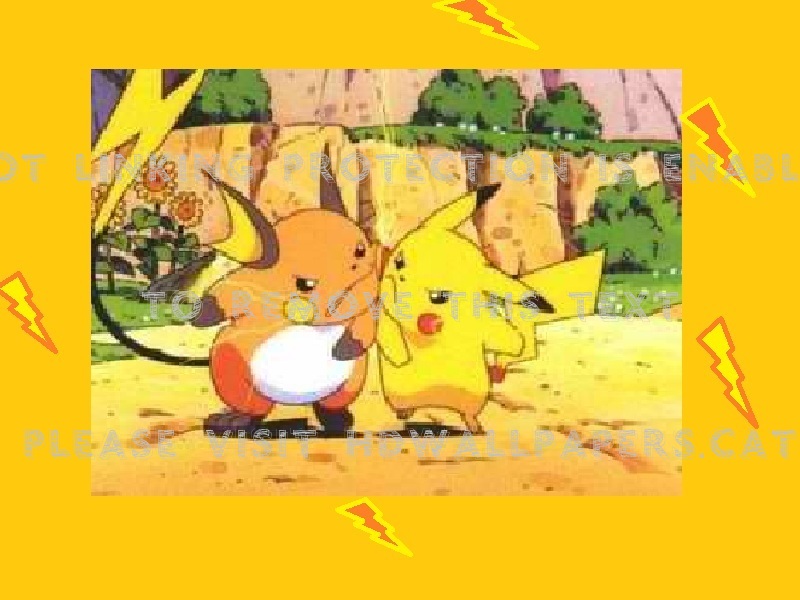 Not Friends At All Raichu Pokemon Pikachu - Raichu Stronger Than Pikachu - HD Wallpaper 