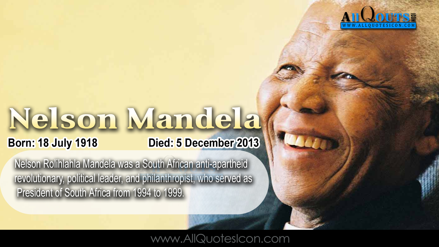English Nelson Mandela Birthday English Quotes Whatsapp - Nelson Mandela - HD Wallpaper 
