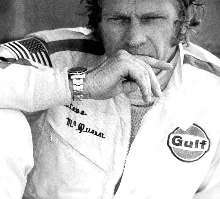 Steve Mcqueen Wearing Rolex - HD Wallpaper 
