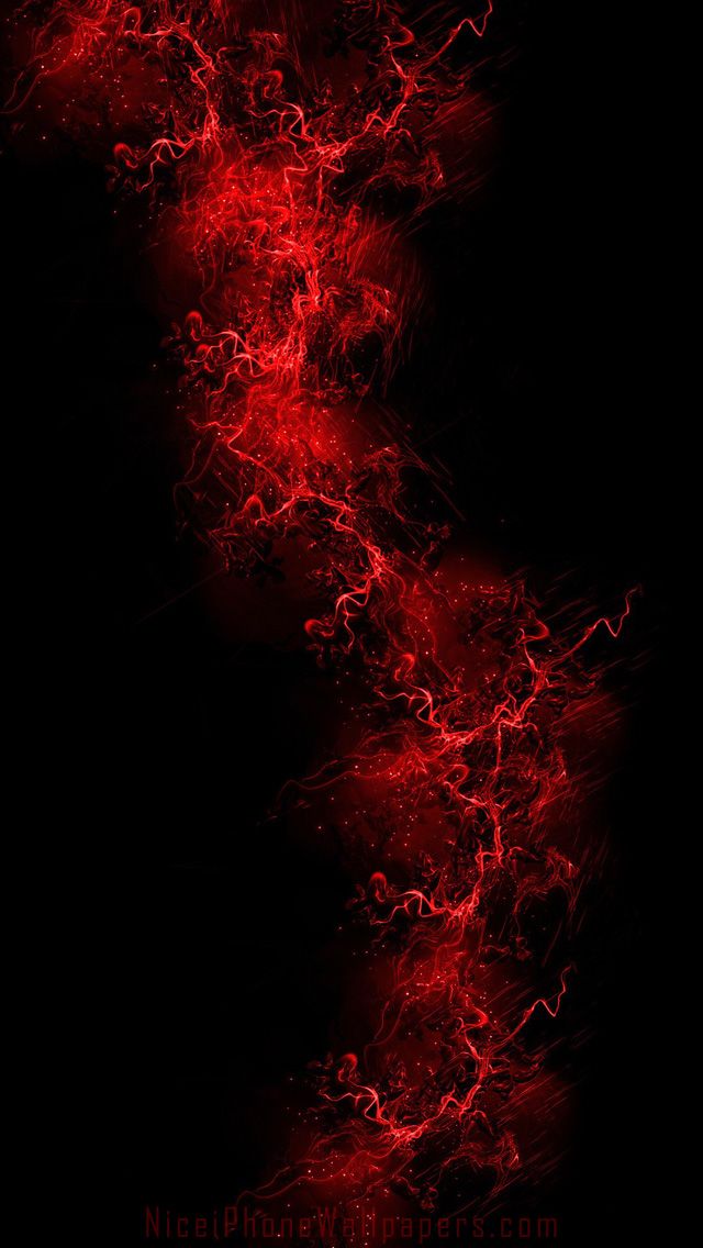 Red Black Background Iphone - HD Wallpaper 