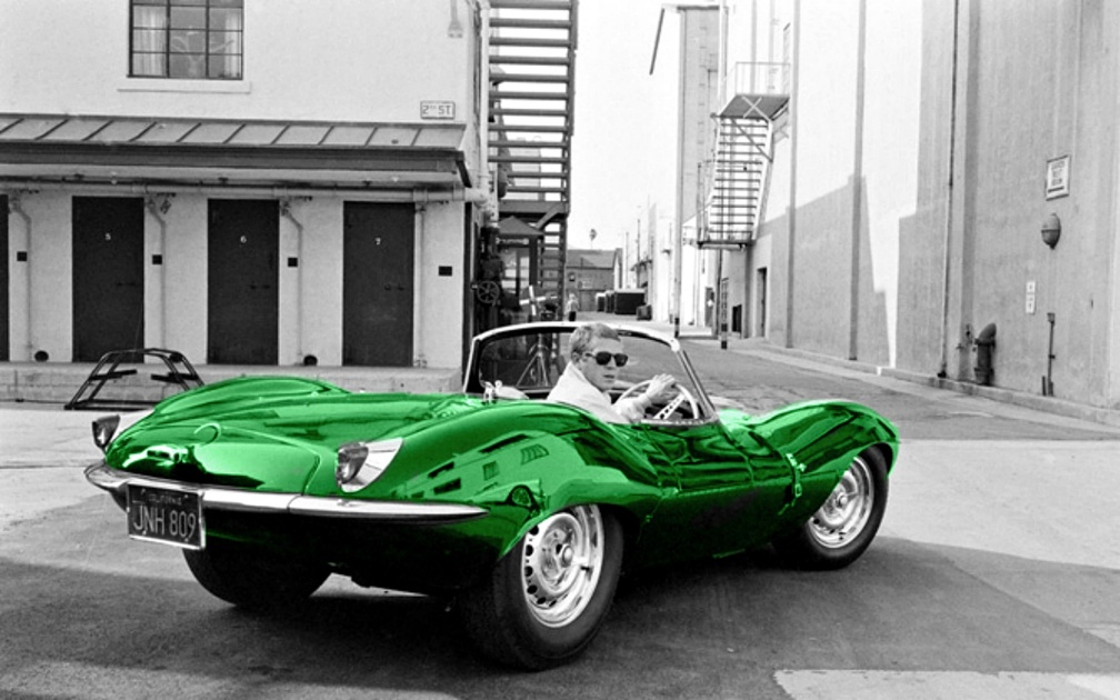 Jaguar E Type Steve Mcqueen - HD Wallpaper 