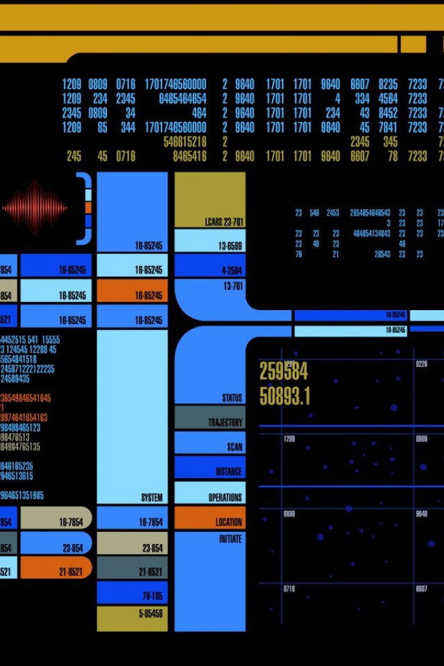Computers Star Trek Control Lcars Starship Wallpaper - Star Trek Control Panel - HD Wallpaper 