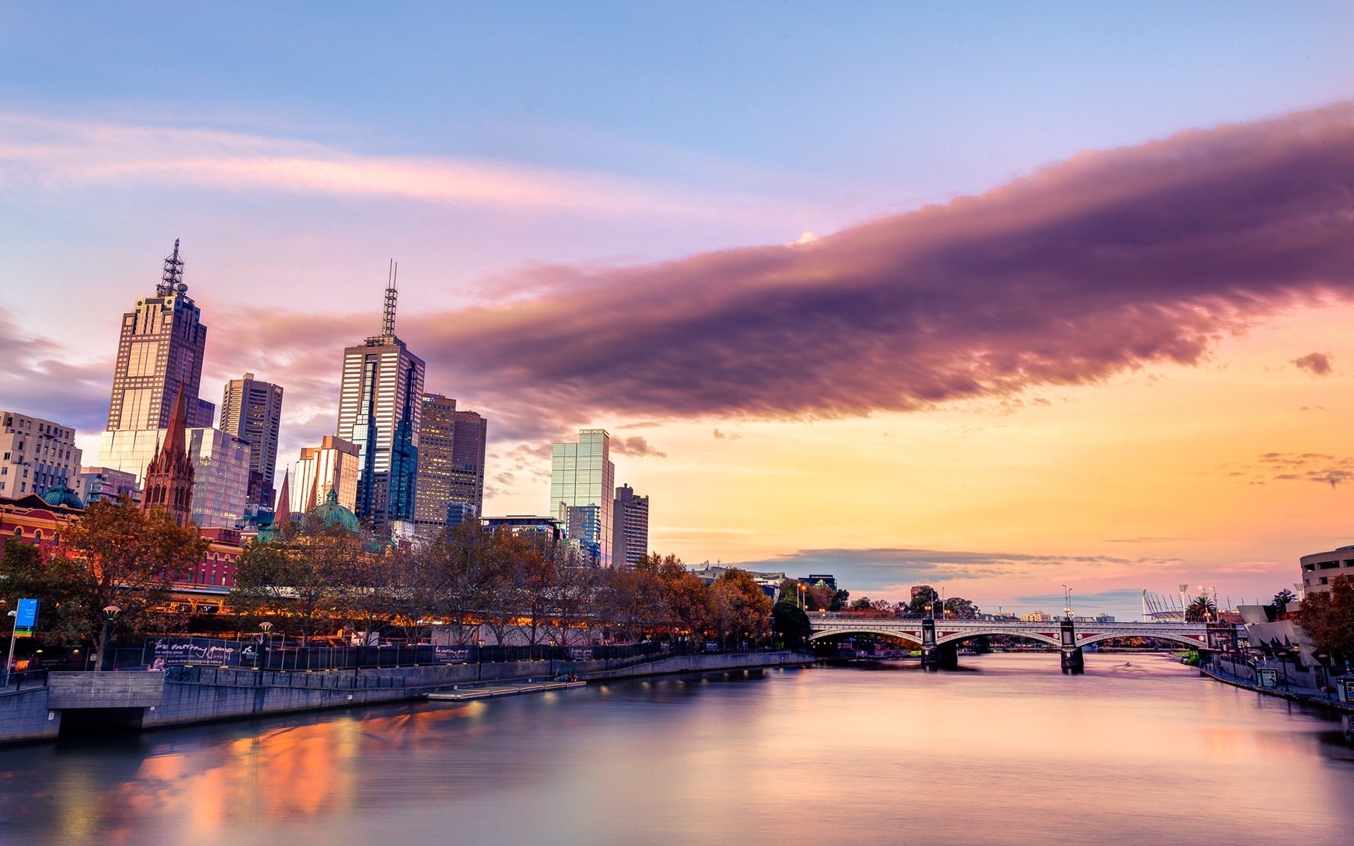 Melbourne City Photography - HD Wallpaper 