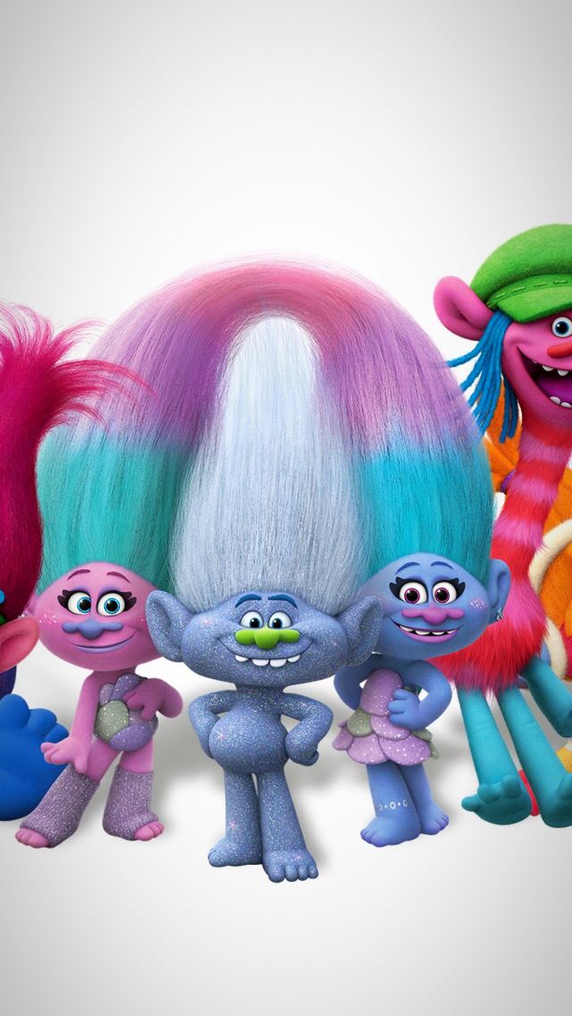 Trolls Wallpaper Iphone - HD Wallpaper 