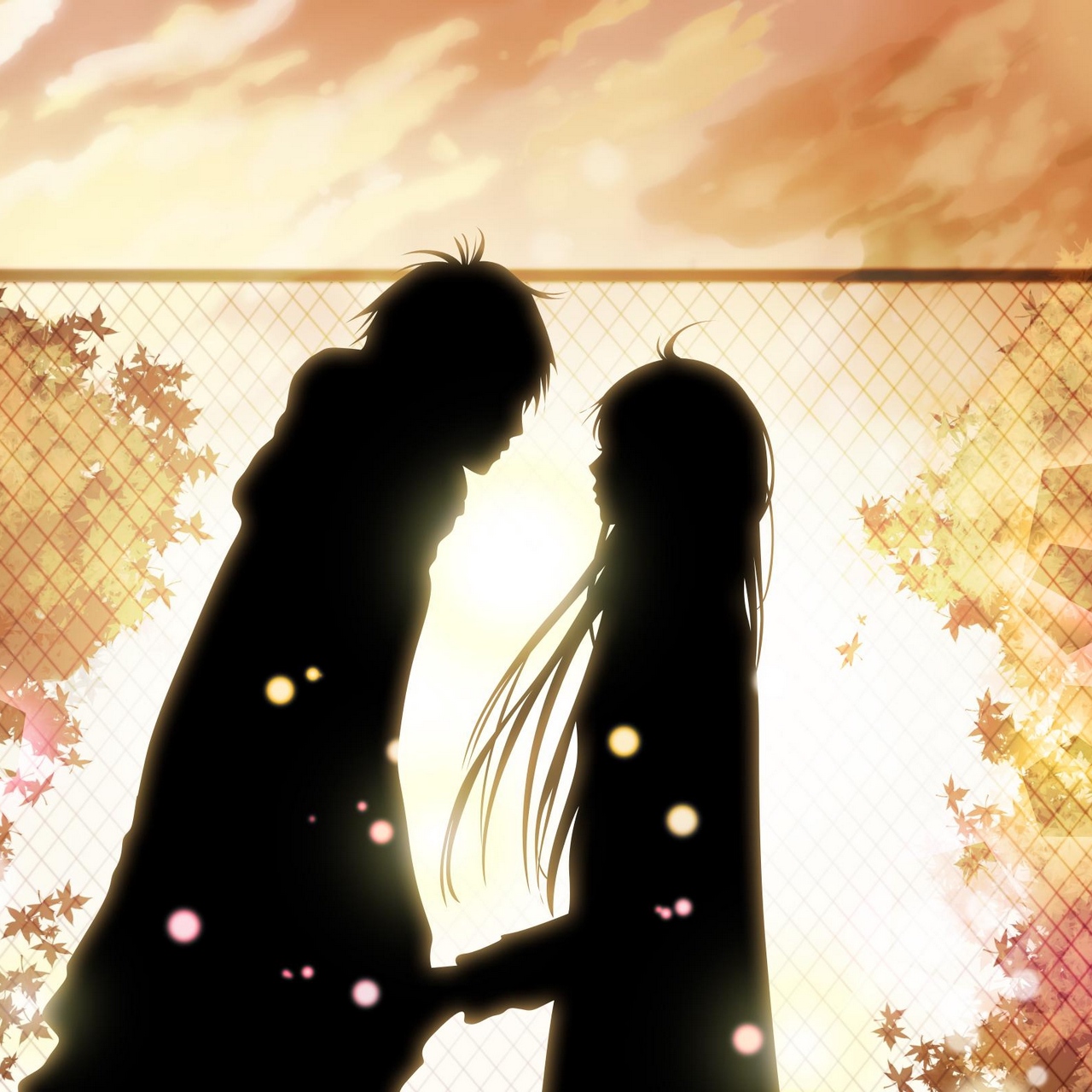 Wallpaper Kimi Ni Todoke, Girl, Boy, Love, Feelings, - Girl And Boy Love Anime - HD Wallpaper 