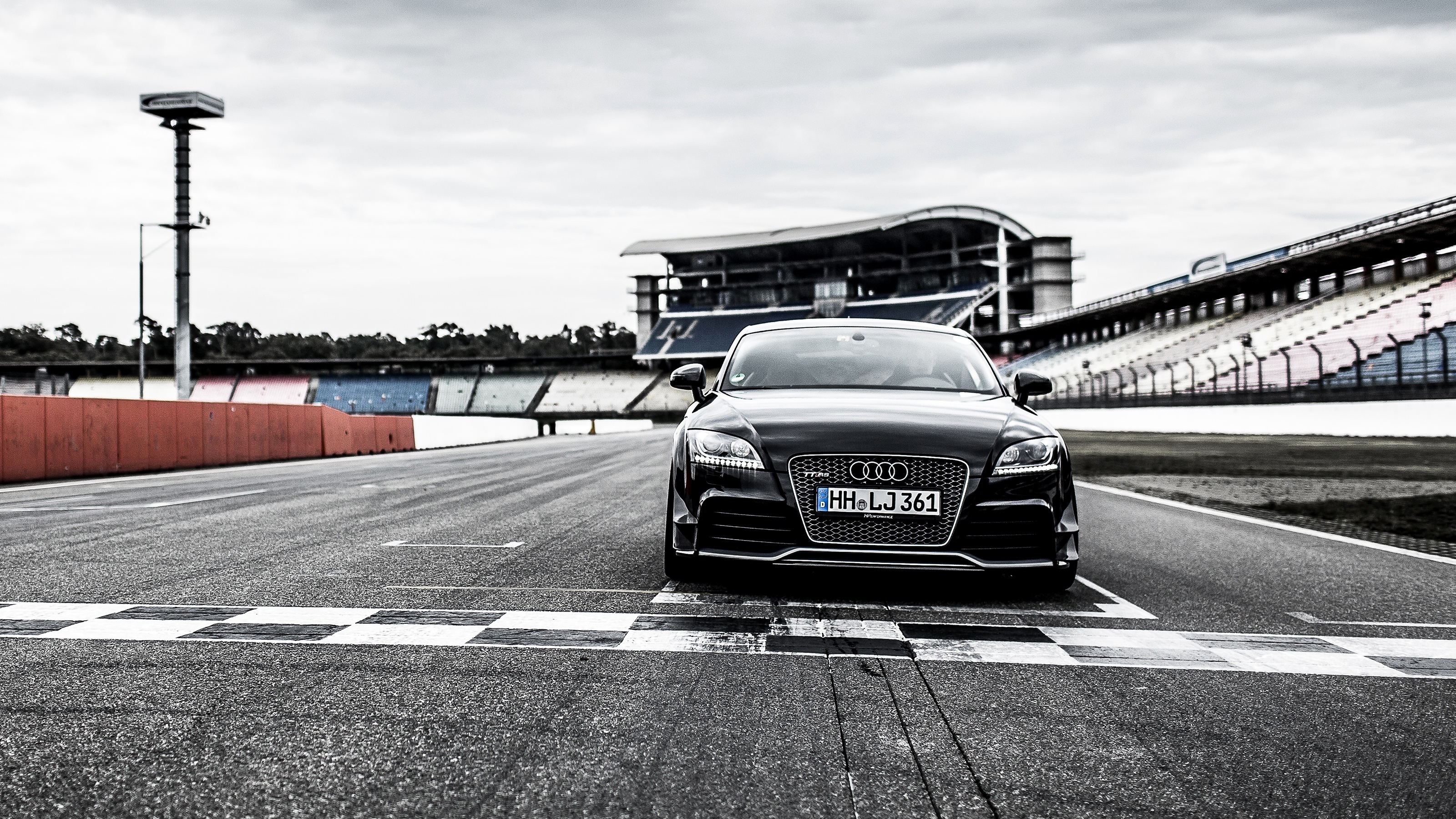 Wallpaper Audi, Tt, Rs, Front View - Audi Black Wallpaper Hd Iphone - HD Wallpaper 
