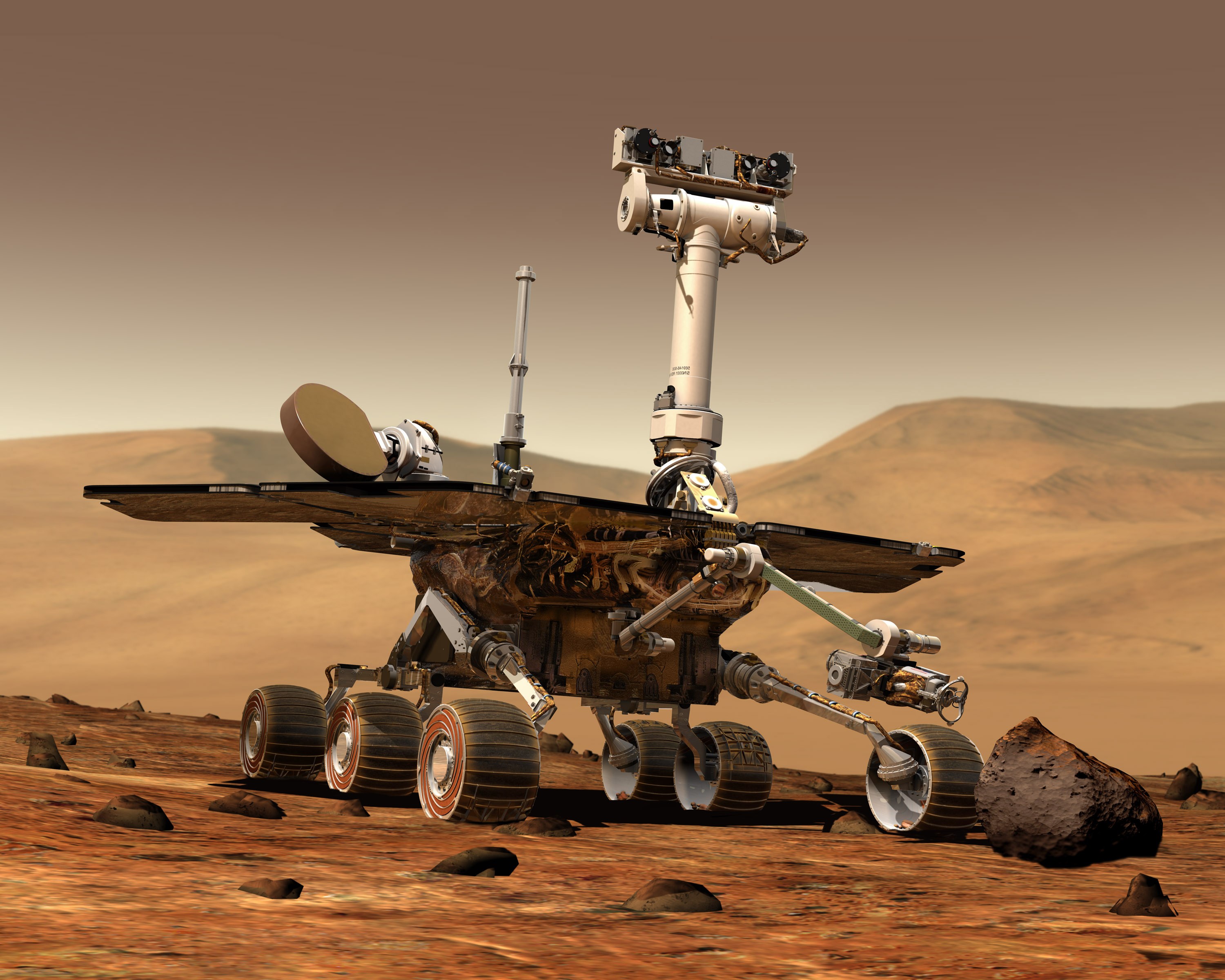 Mars Rover Opportunity - HD Wallpaper 