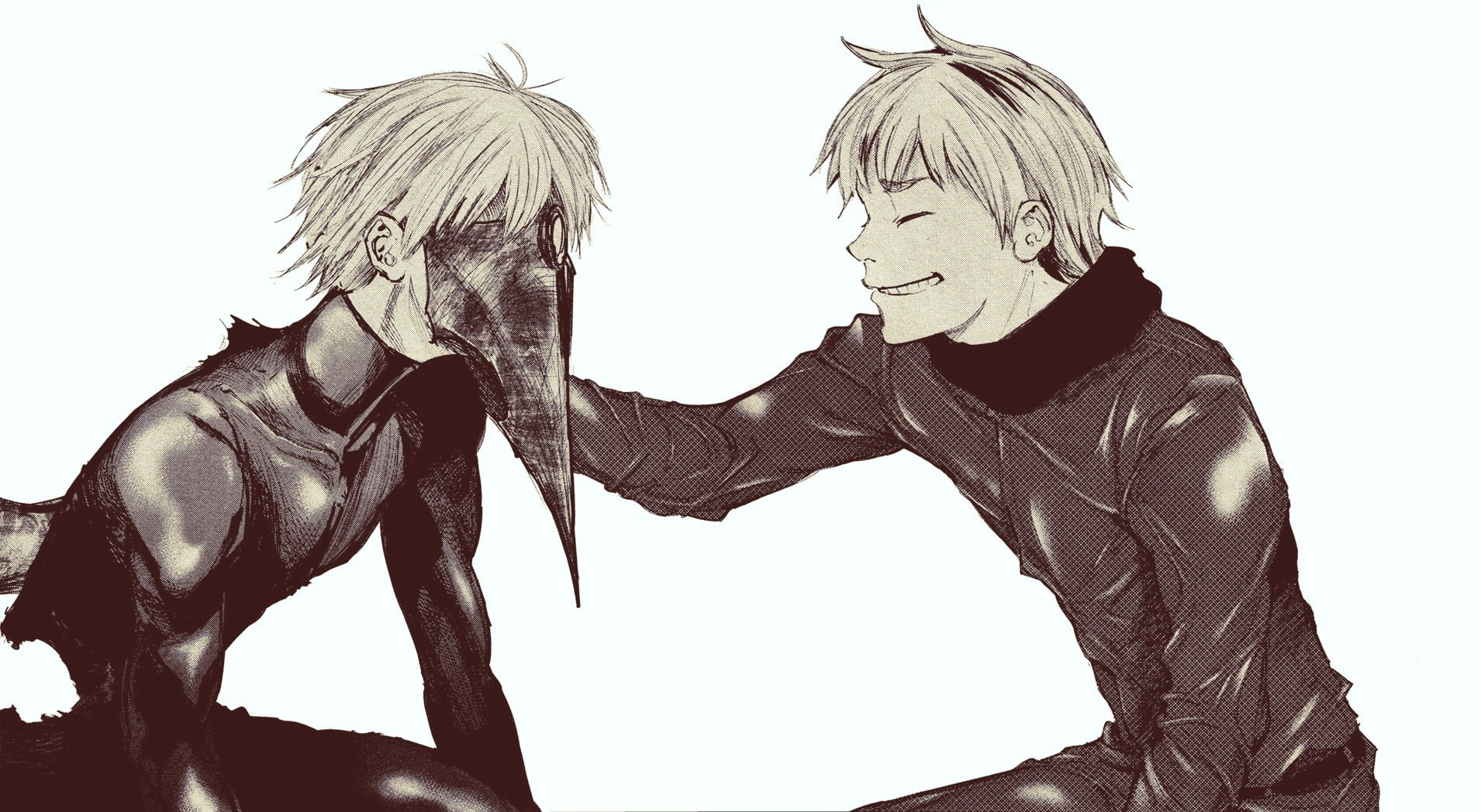 Kaneki And Hide - HD Wallpaper 