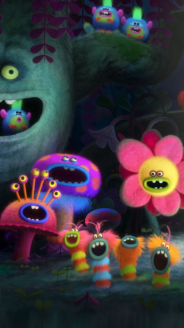 Trolls, Best Animation Movies Of 2016 - Trolls Land - HD Wallpaper 