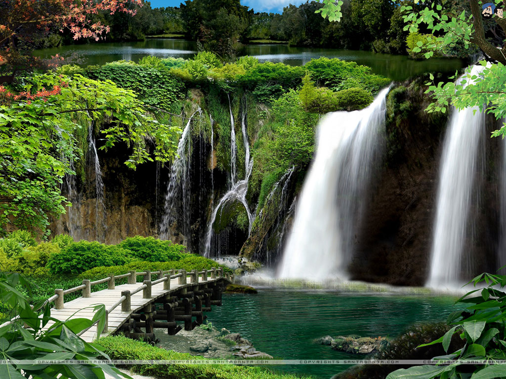 Waterfalls Wallpaper - Nature Fb Cover Page - HD Wallpaper 
