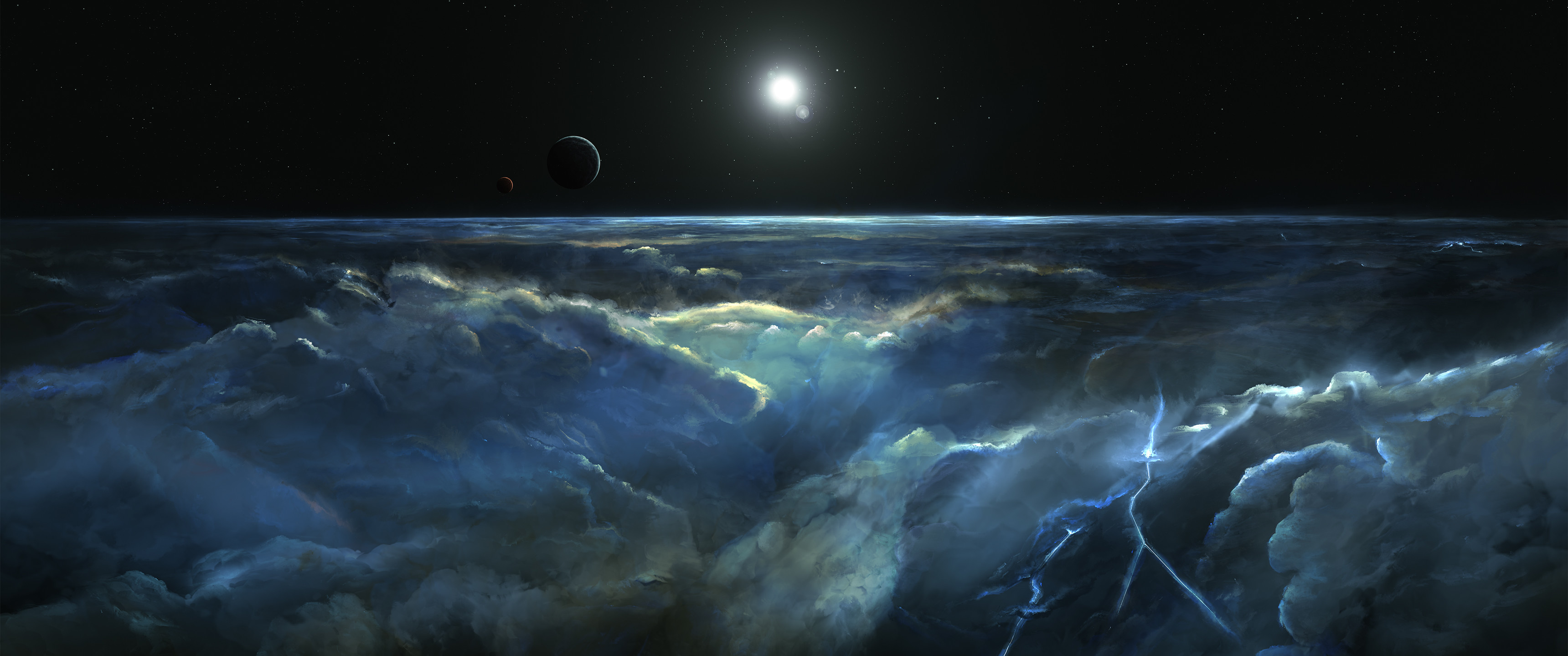 Wallpapers Related Keywords 
 Data-src - Hi Res Space Art - HD Wallpaper 