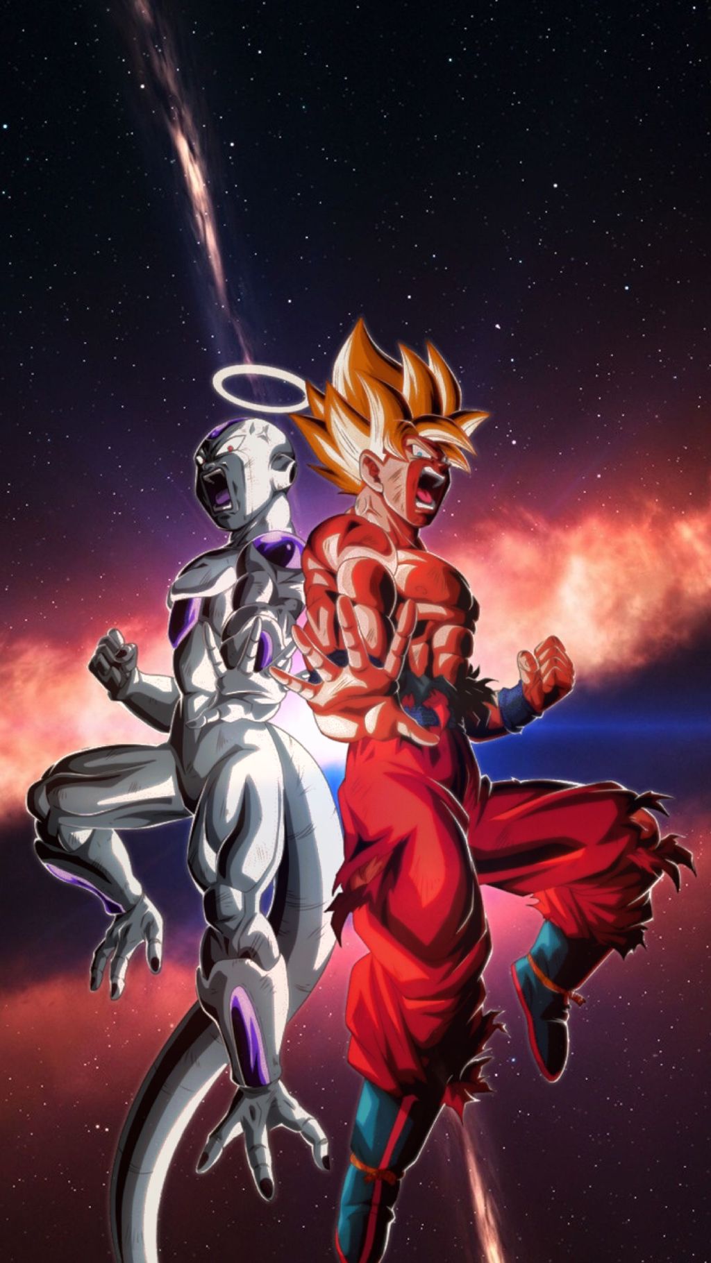 #freetoedit #goku #freezer #wallpaper #iphone #dbs - Goku Freezer - HD Wallpaper 