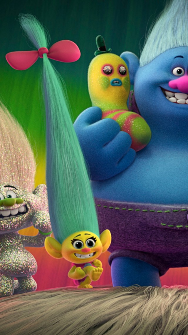 Trolls, Best Animation Movies Of 2016 - Trolls Wallpaper Hd - HD Wallpaper 