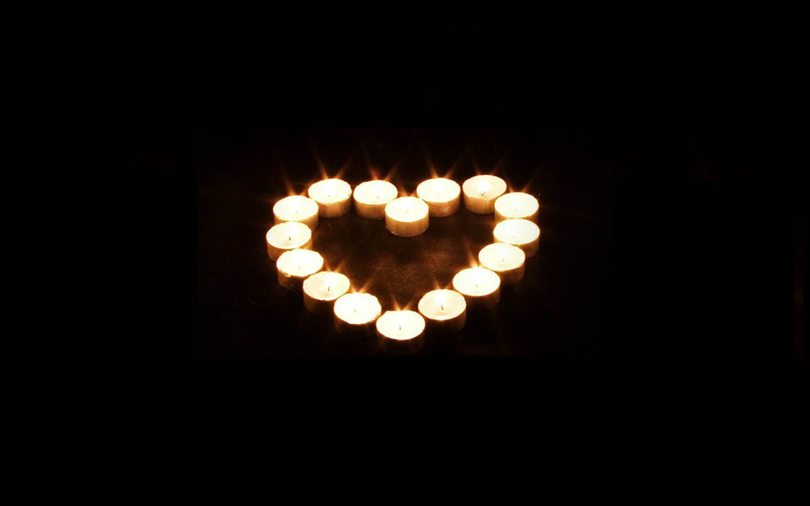 Love Symbol - Love You Tealight Candles - HD Wallpaper 