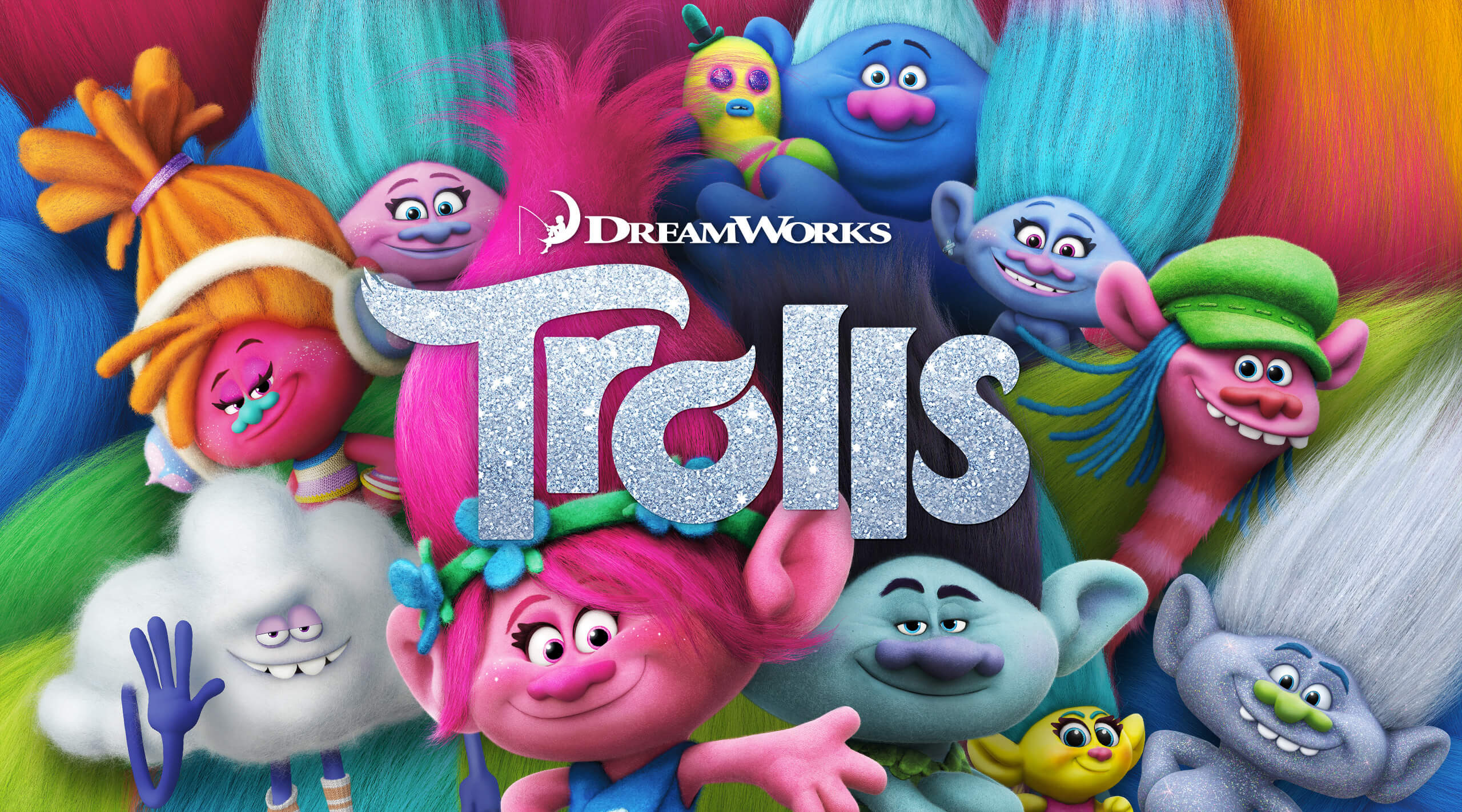 Dreamworks Trolls - HD Wallpaper 