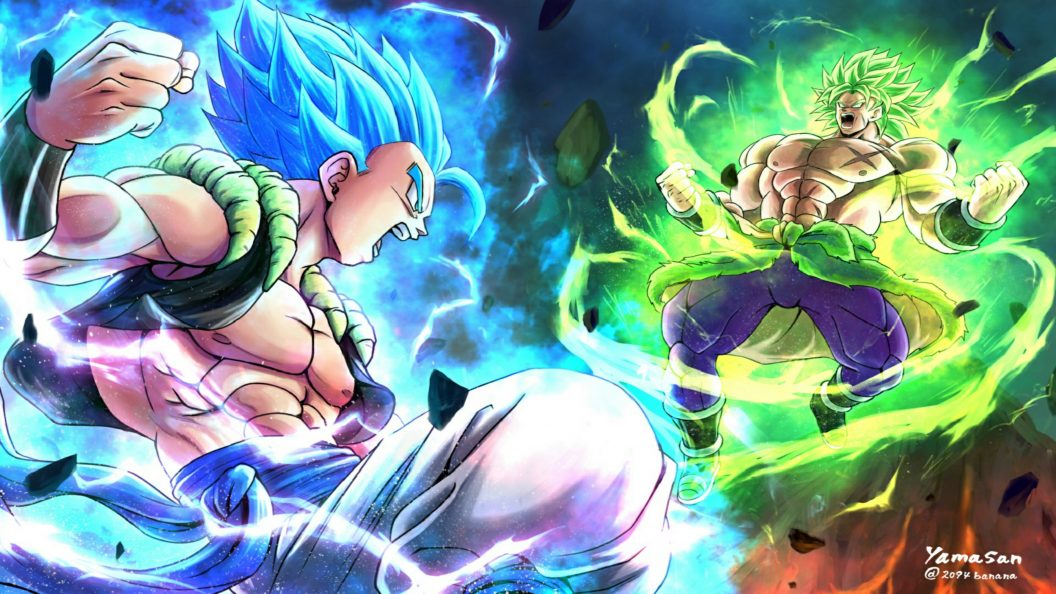Dbs Gogeta Vs Broly - HD Wallpaper 