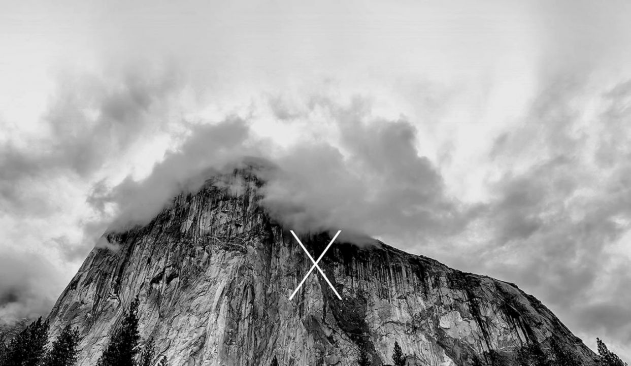 Wallpaper For Desktop Laptop Ae29 Os X Yosemite Mac - Black And White Iphone 8 - HD Wallpaper 