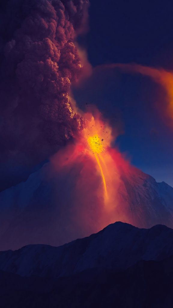 Volcano - HD Wallpaper 