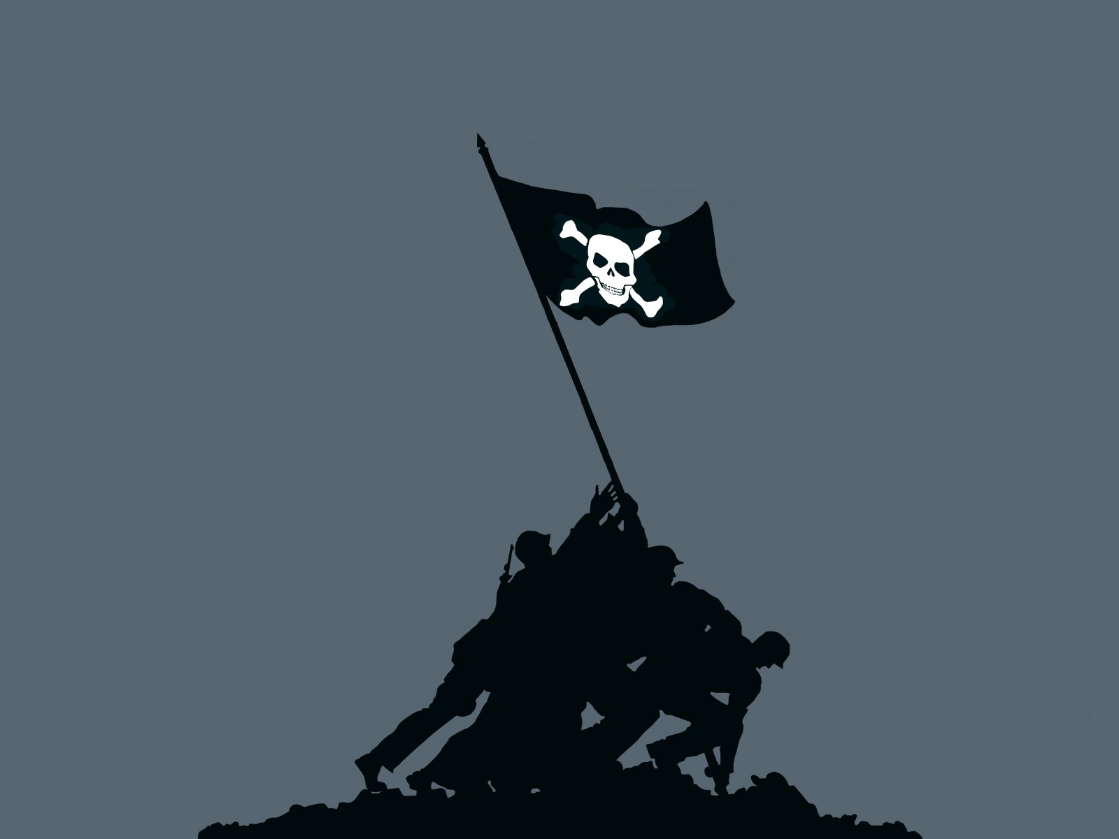 Skull Wallpapers, Wallpapers With Skull, Hacker Wallpapers - Pirate Flag Hd - HD Wallpaper 