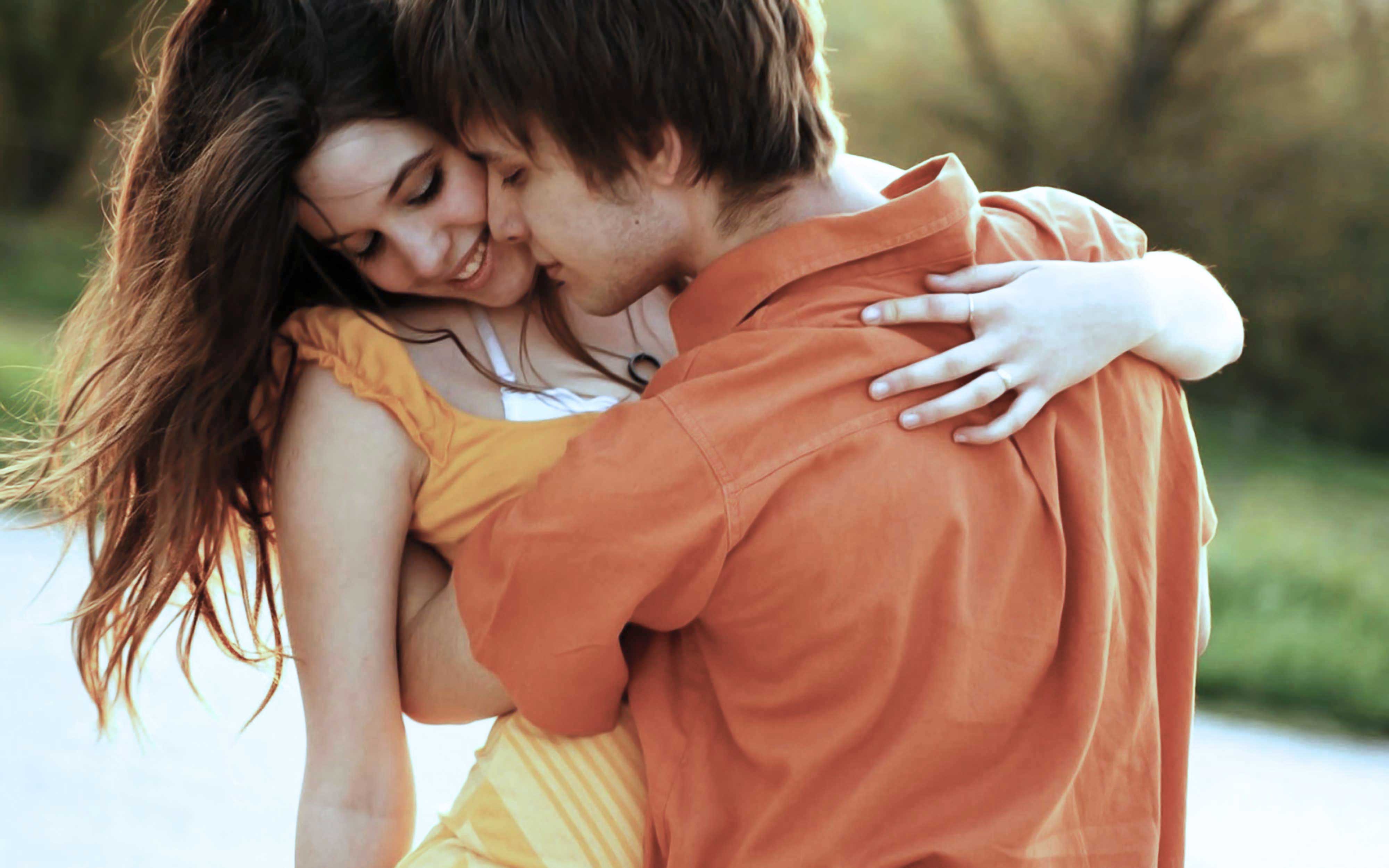 Love Pictures Of Love In Rain - Romantic Pic Boyfriend Girlfriend - HD Wallpaper 