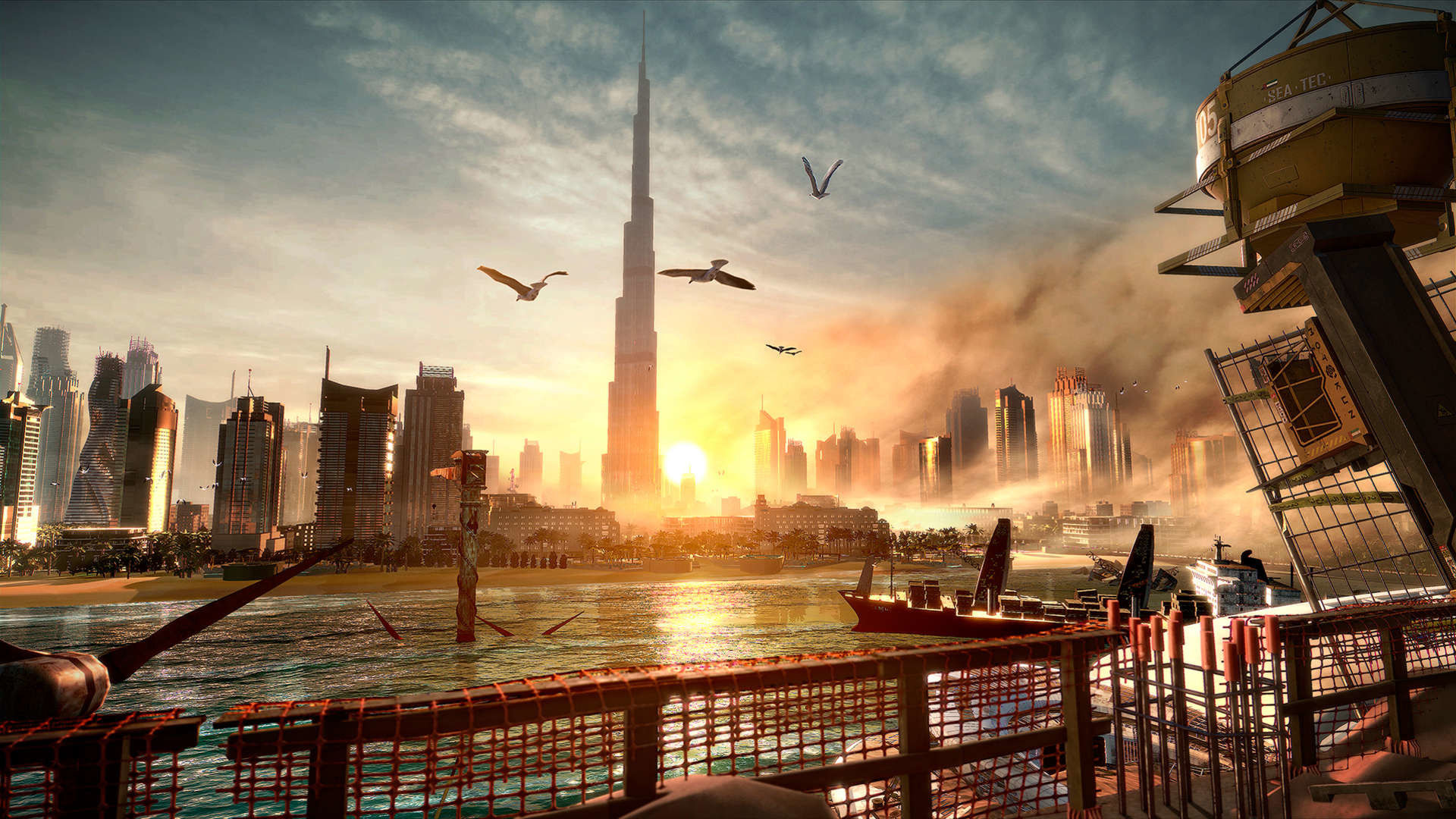 Deus Ex Mankind Divided Dubai 
 Data Src Free Download - Deus Ex Mankind Divided Cities - HD Wallpaper 