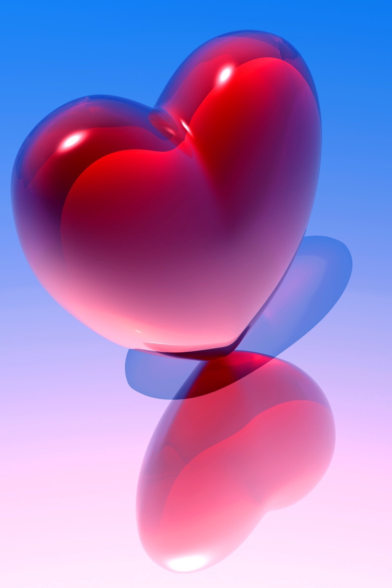Wallpaper Heart, Love, Background - Mobile Wallpaper Hd 3d Love - 800x1200  Wallpaper 