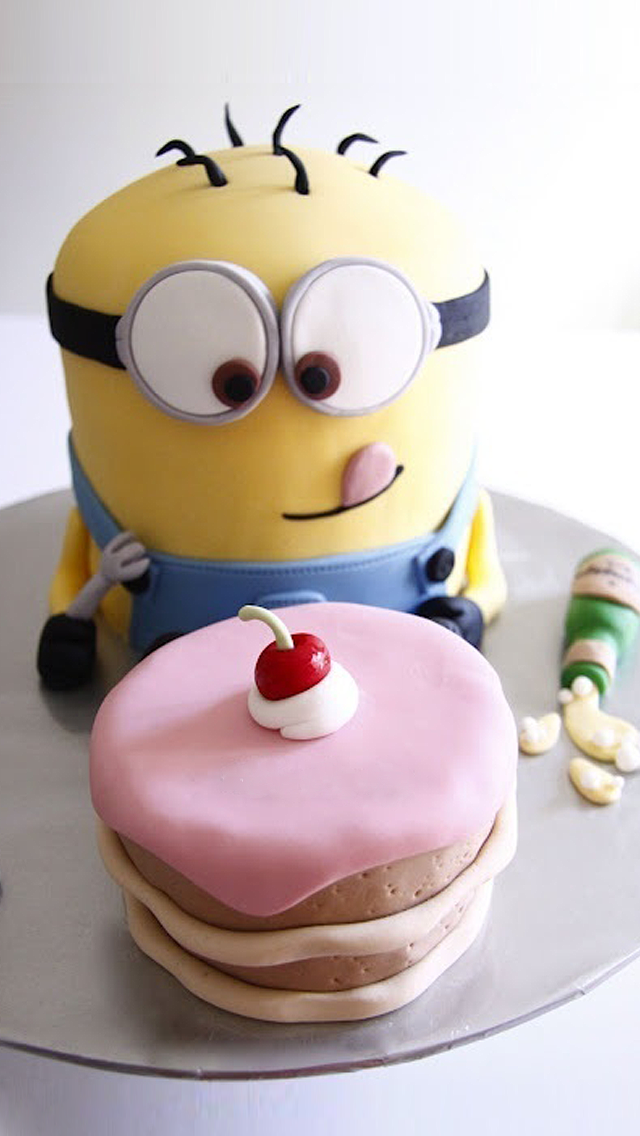 Minion Happy Birthday Cake - Minions Happy Birthday Cake - HD Wallpaper 