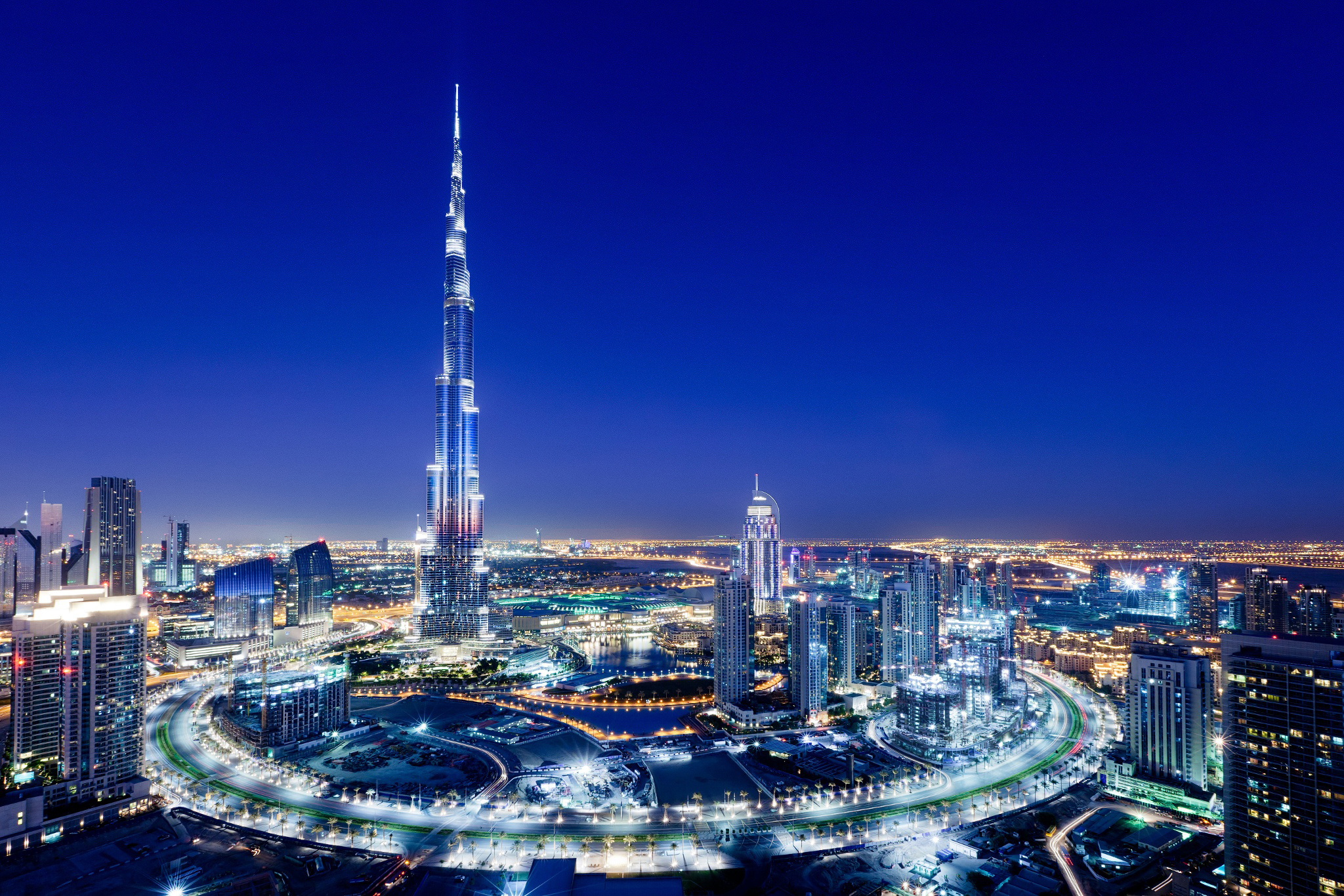 Burj Khalifa Dubai Wallpaper - Burj Khalifa - HD Wallpaper 
