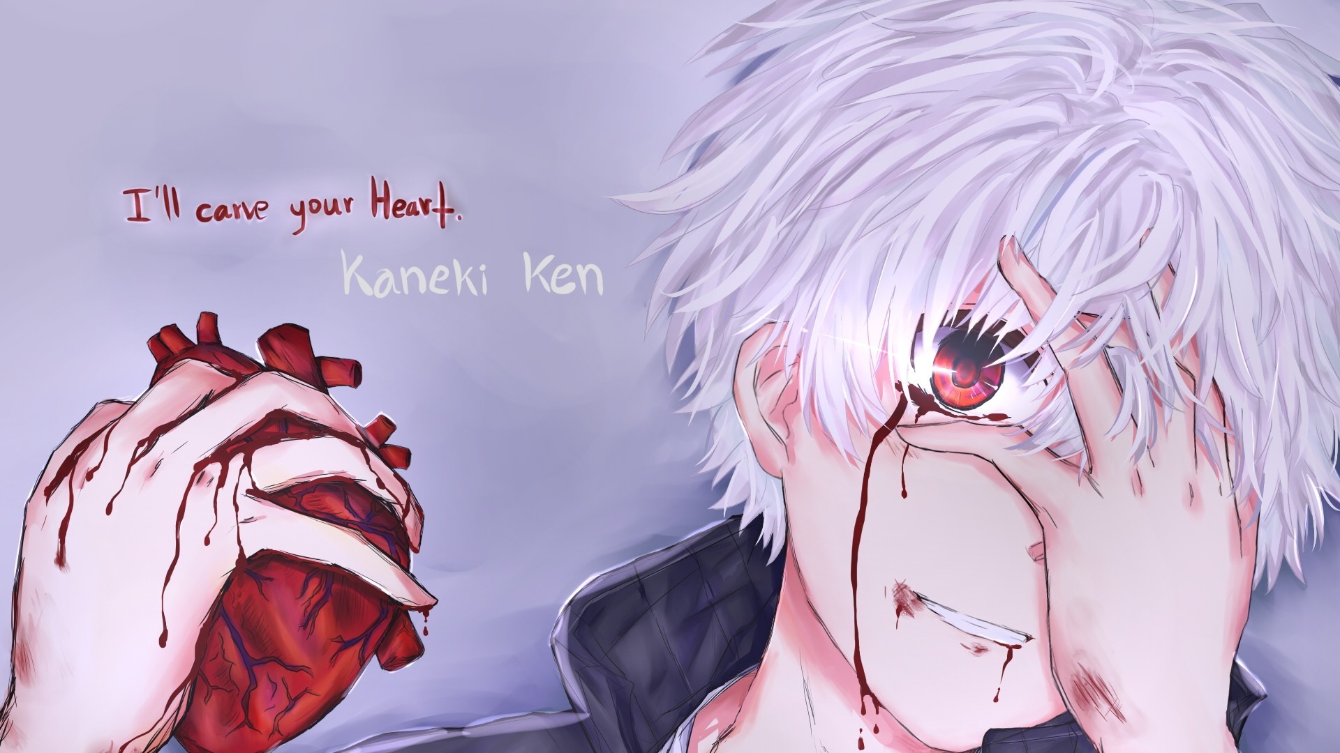 Tokyo Ghoul, Kaneki Ken, White Hair, Red Eye - Kaneki Tokyo Ghoul Re Wallpaper Kaneki - HD Wallpaper 