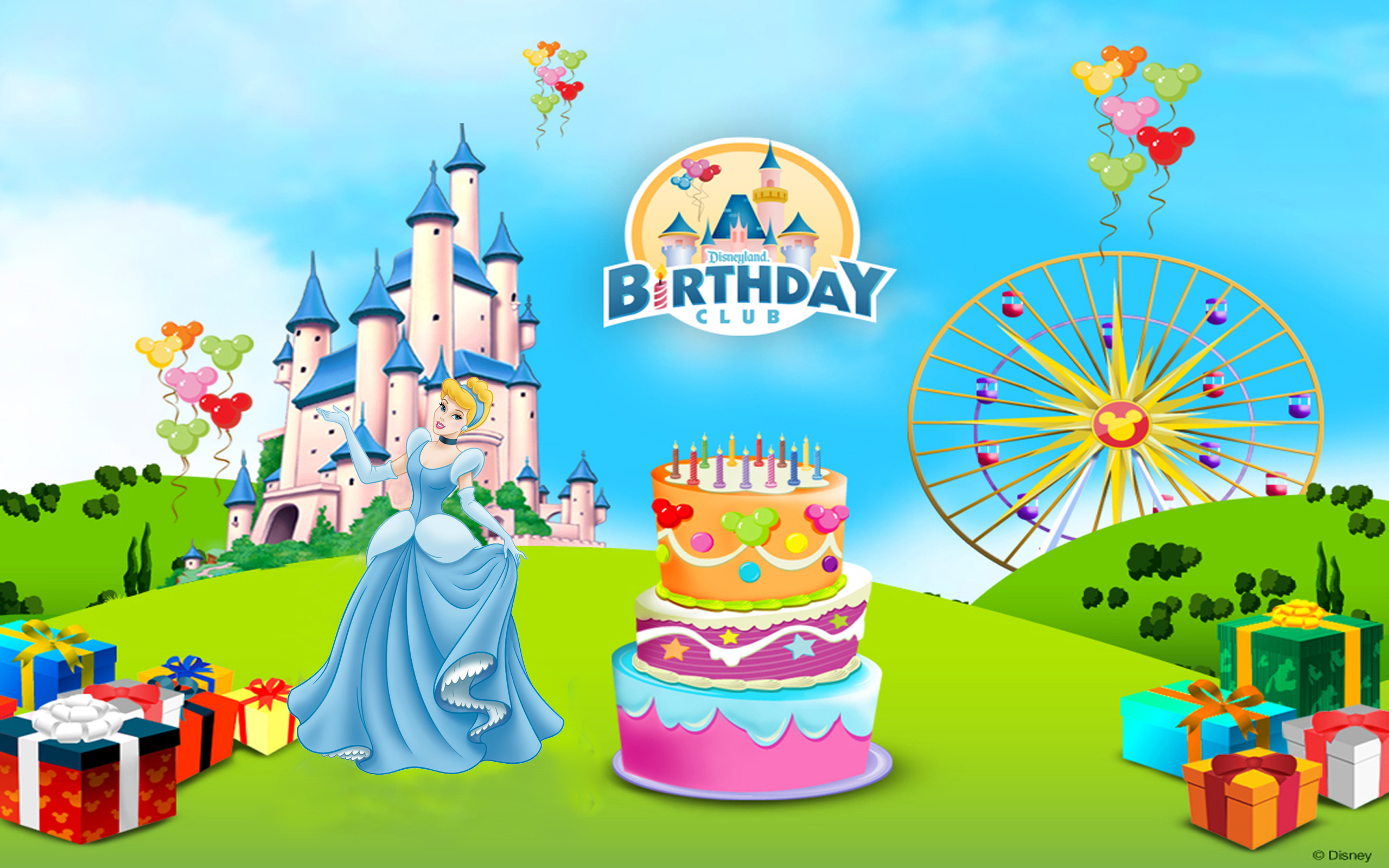 Disney Princess Birthday Wallpaper Hd - 2560x1600 Wallpaper - teahub.io