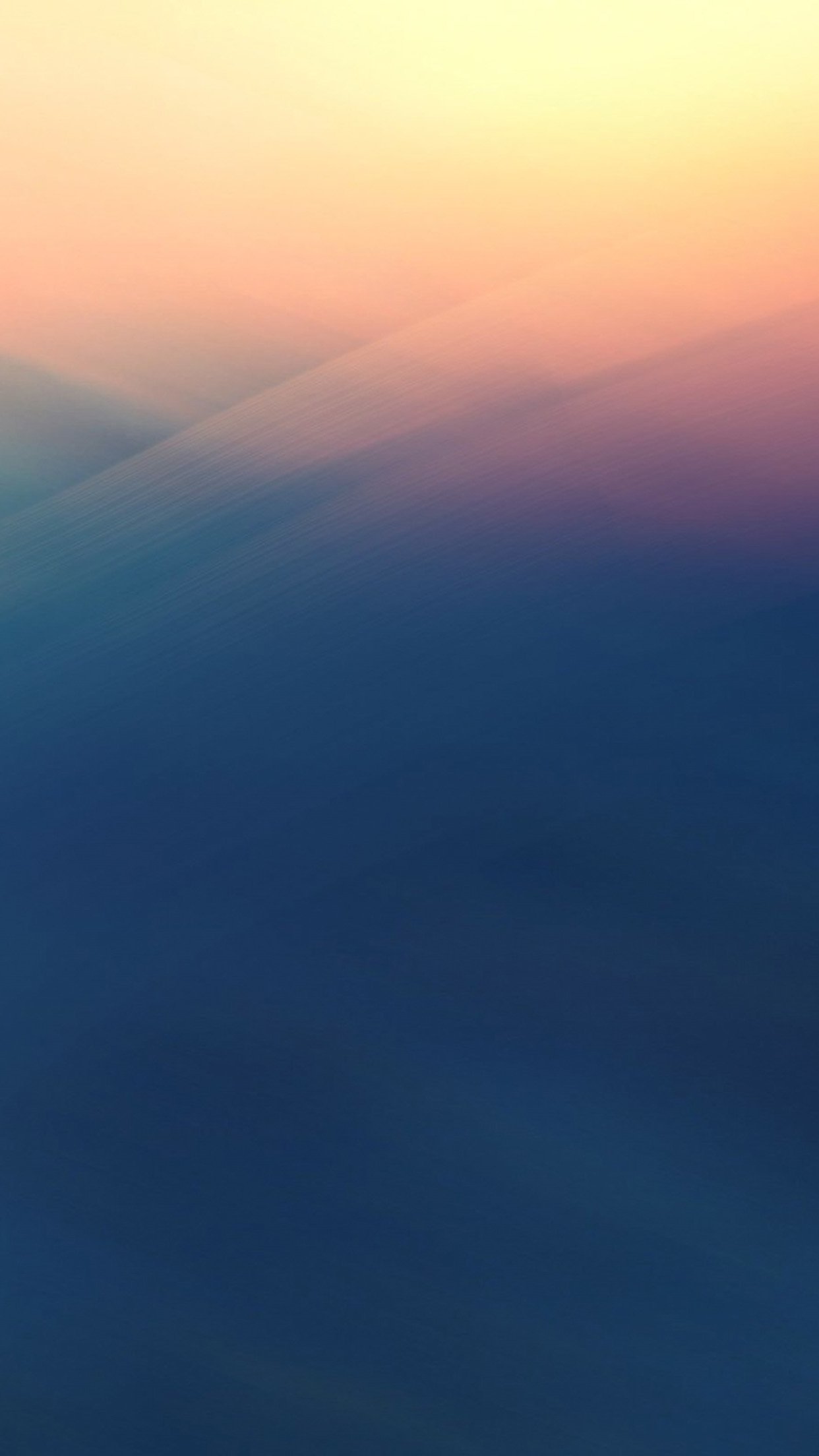 Soft Gradation Abstract Yellow Blue Pattern Android - Aerial Photography - HD Wallpaper 