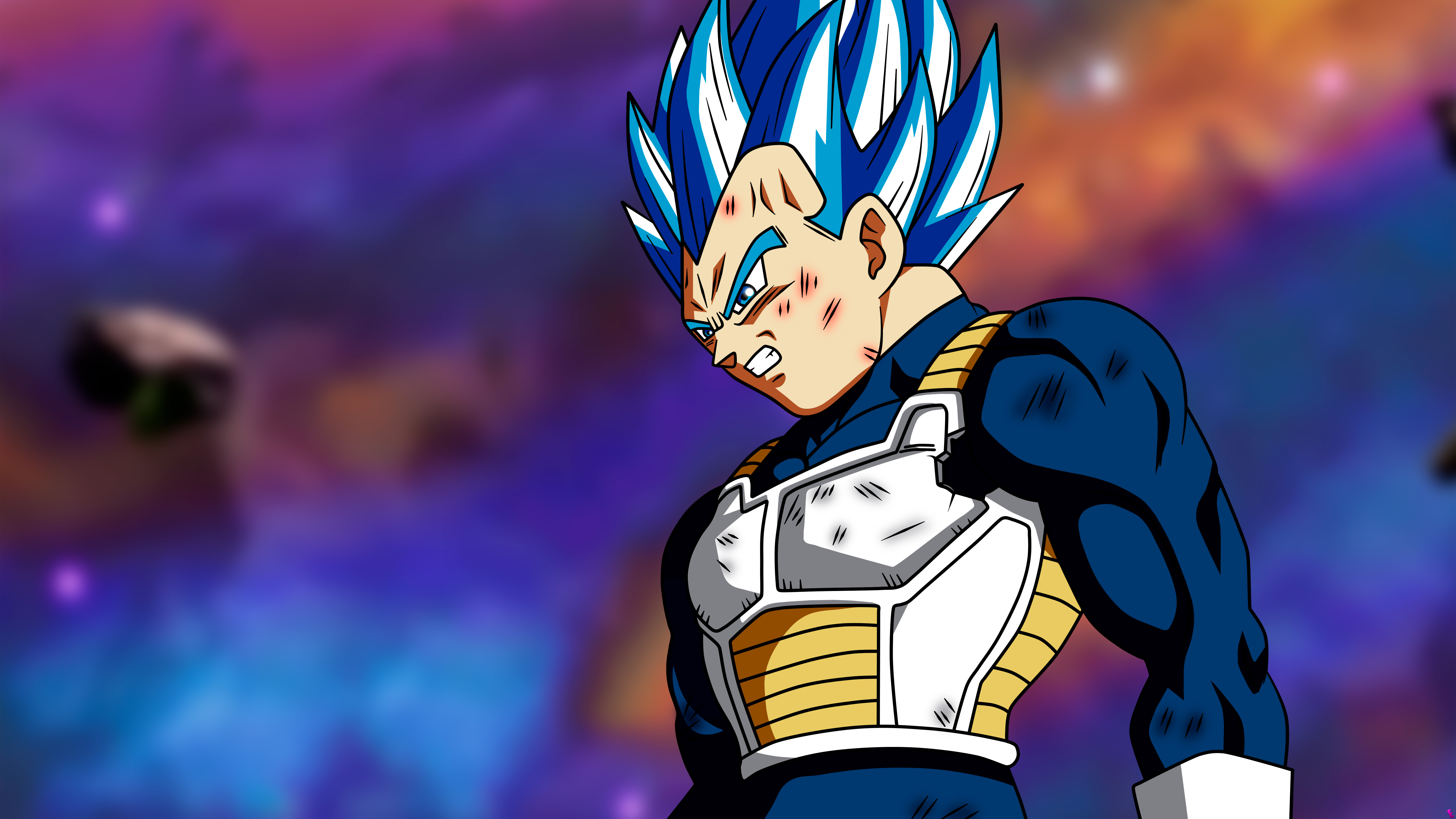 Vegeta Super Saiyan Ultra Blue - HD Wallpaper 