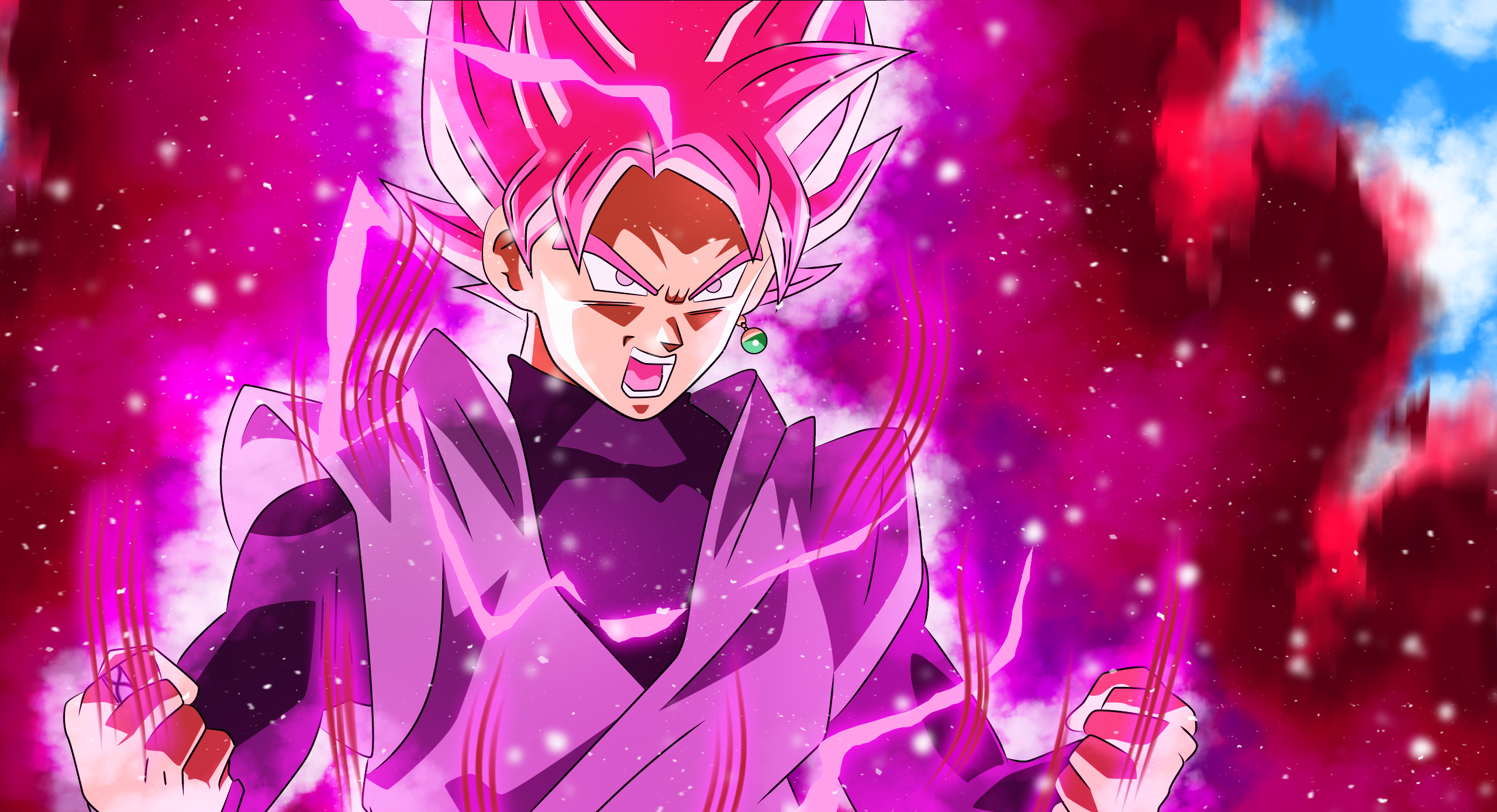 Super Saiyan Rose Black - HD Wallpaper 