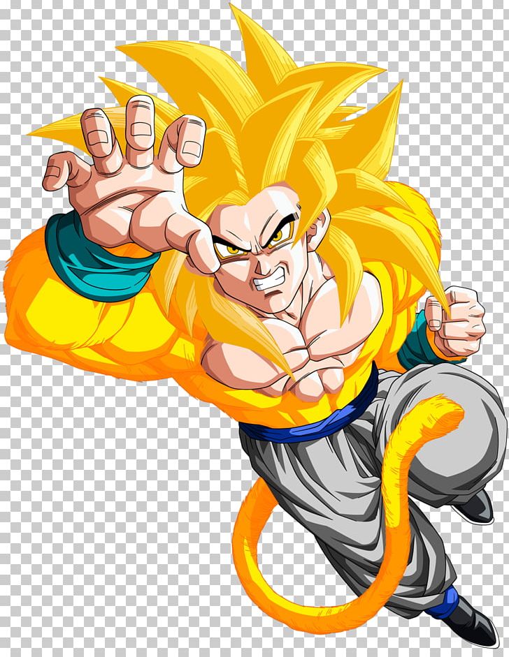 Goku Gohan Vegeta Trunks Gotenks Png, Clipart, Anime, - Goku En Super Saiyan 4 - HD Wallpaper 