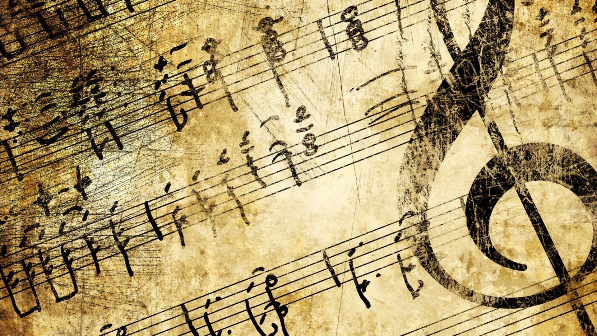 Classical Music Background Wallpaper Classical Music - Sheet Music Background - HD Wallpaper 