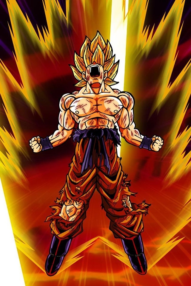 Live Wallpaper Goku Iphone - HD Wallpaper 