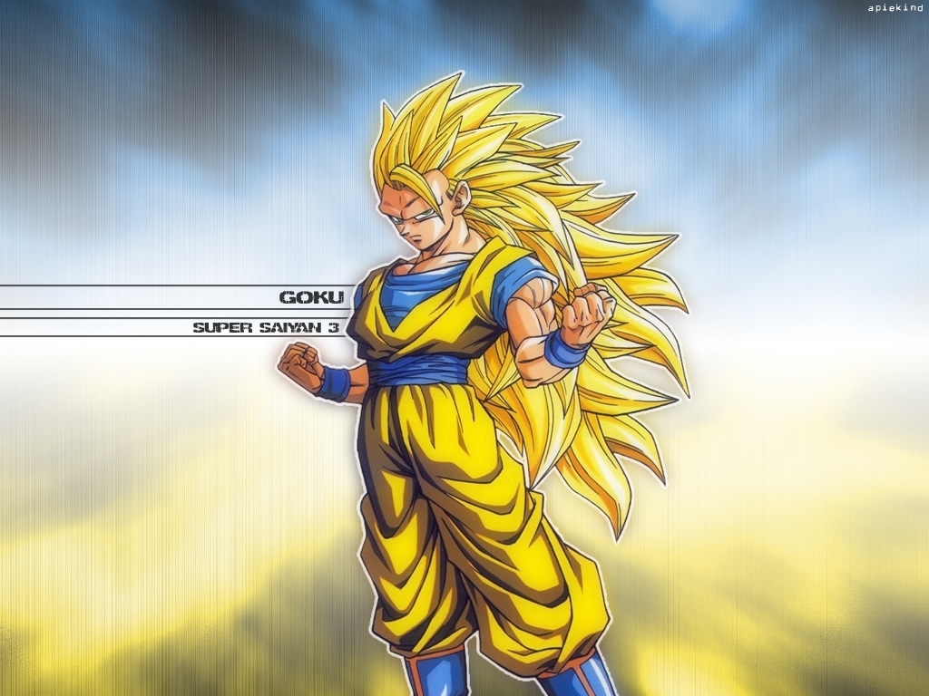 Goku Super Saiyan 3 Wallpaper - Dragon Ball Z Characters Goku Super Saiyan 3 - HD Wallpaper 