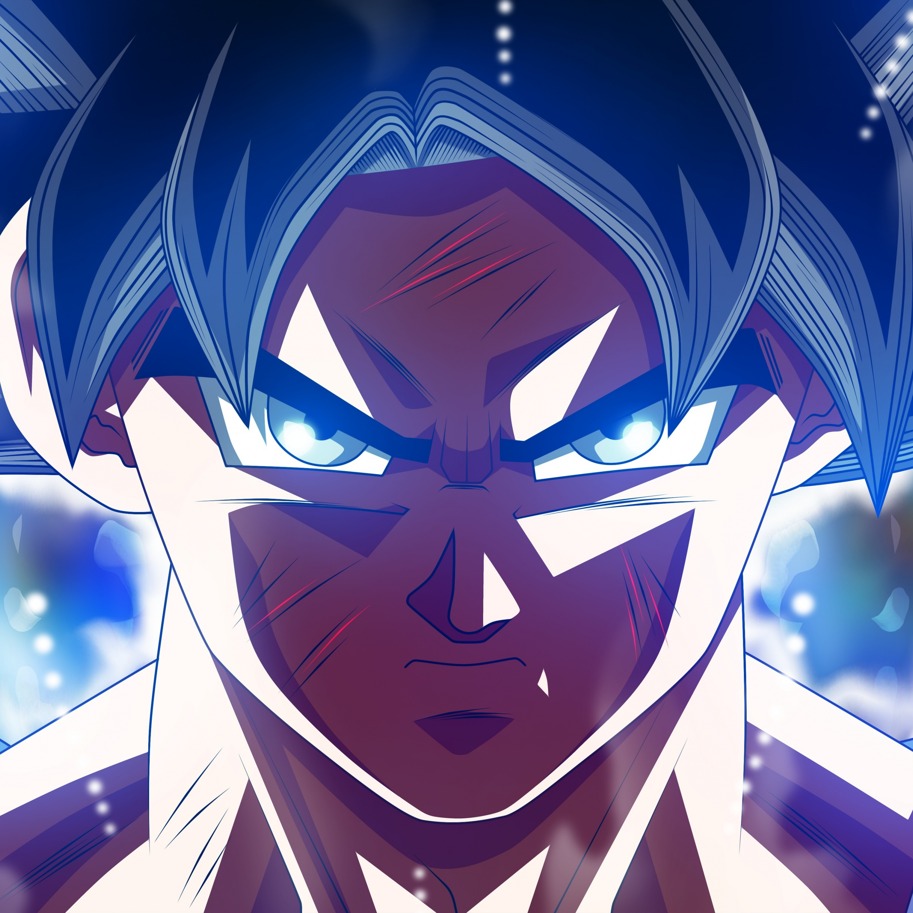 Wounded, Son Goku, Ultra Instinct, Dragon Ball Super, - Dragon Ball Z Super Ultra Instinct - HD Wallpaper 