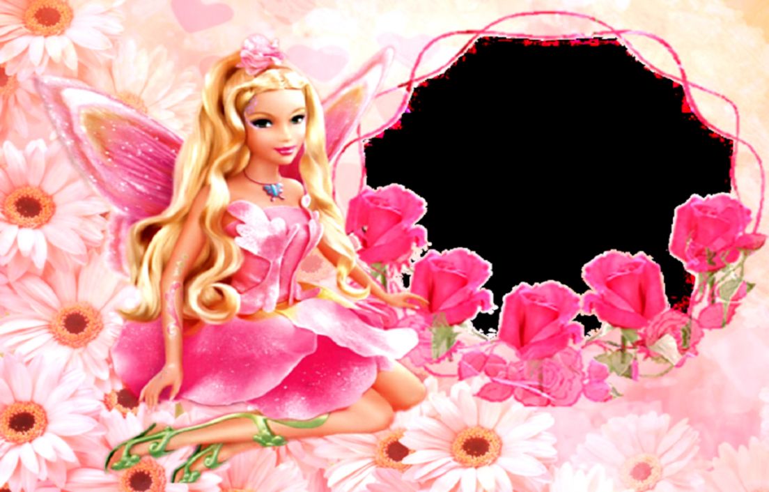 Cute Barbie Doll Hd Wallpapers Images For Pc Android - Pink Wallpaper Barbie Doll - HD Wallpaper 