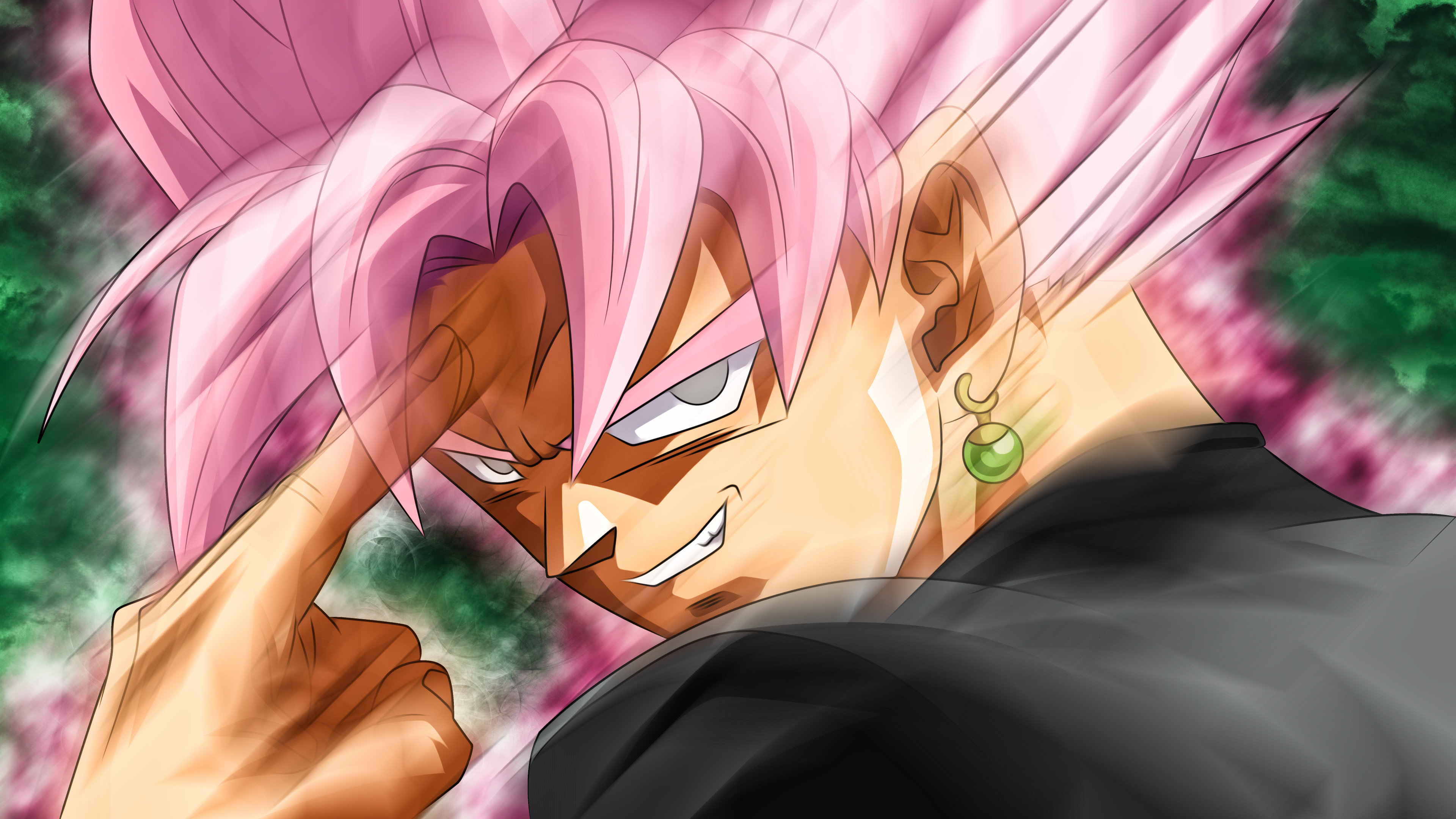 Free Download Dragon Ball Super Background Id - Black Goku Wallpaper 4k -  3840x2160 Wallpaper 