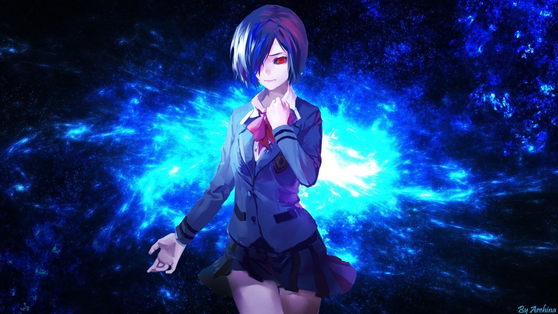 Anime Tokyo Ghoul Wallpaper Touka - HD Wallpaper 