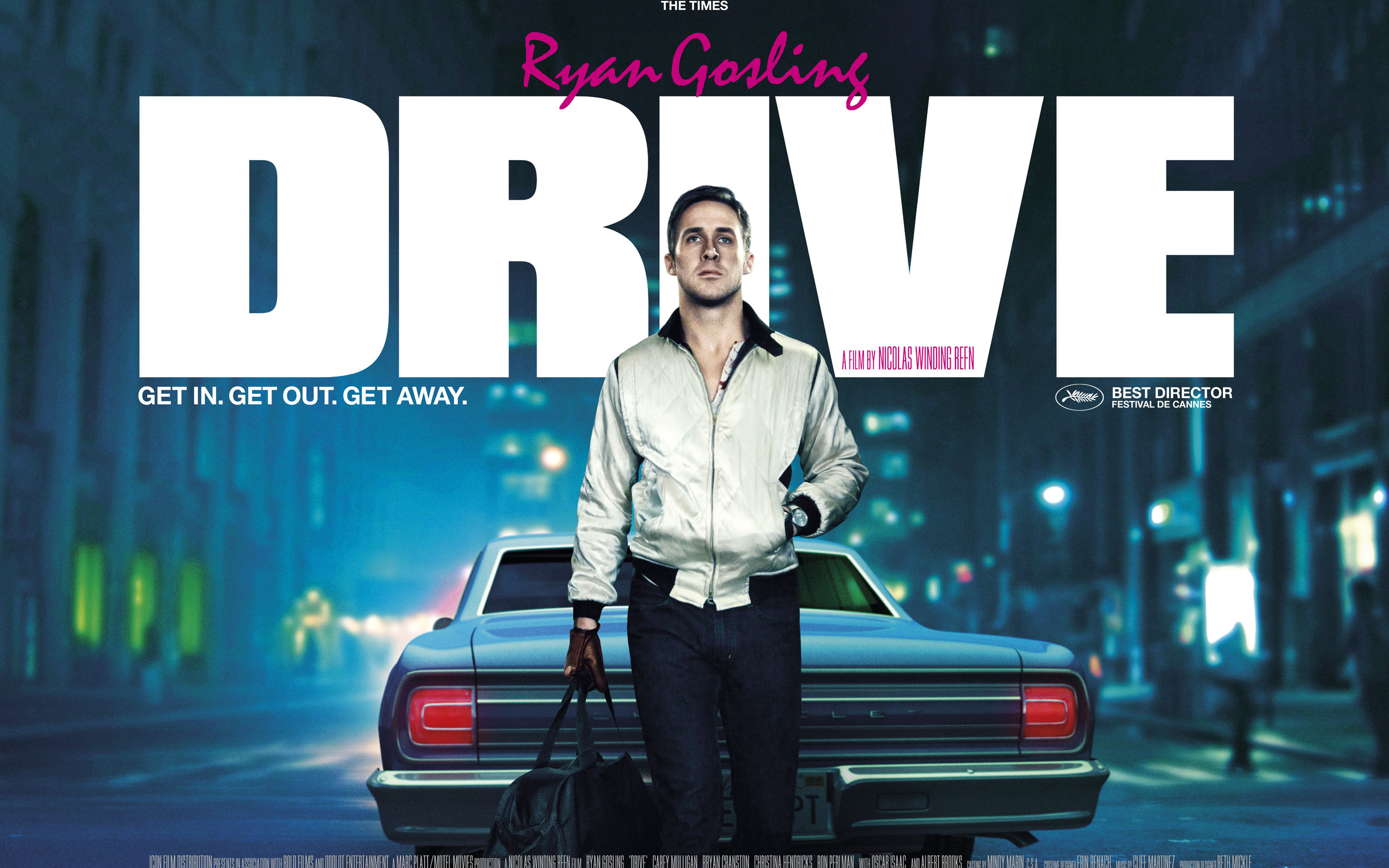 Drive Ryan Gosling Cyber - HD Wallpaper 