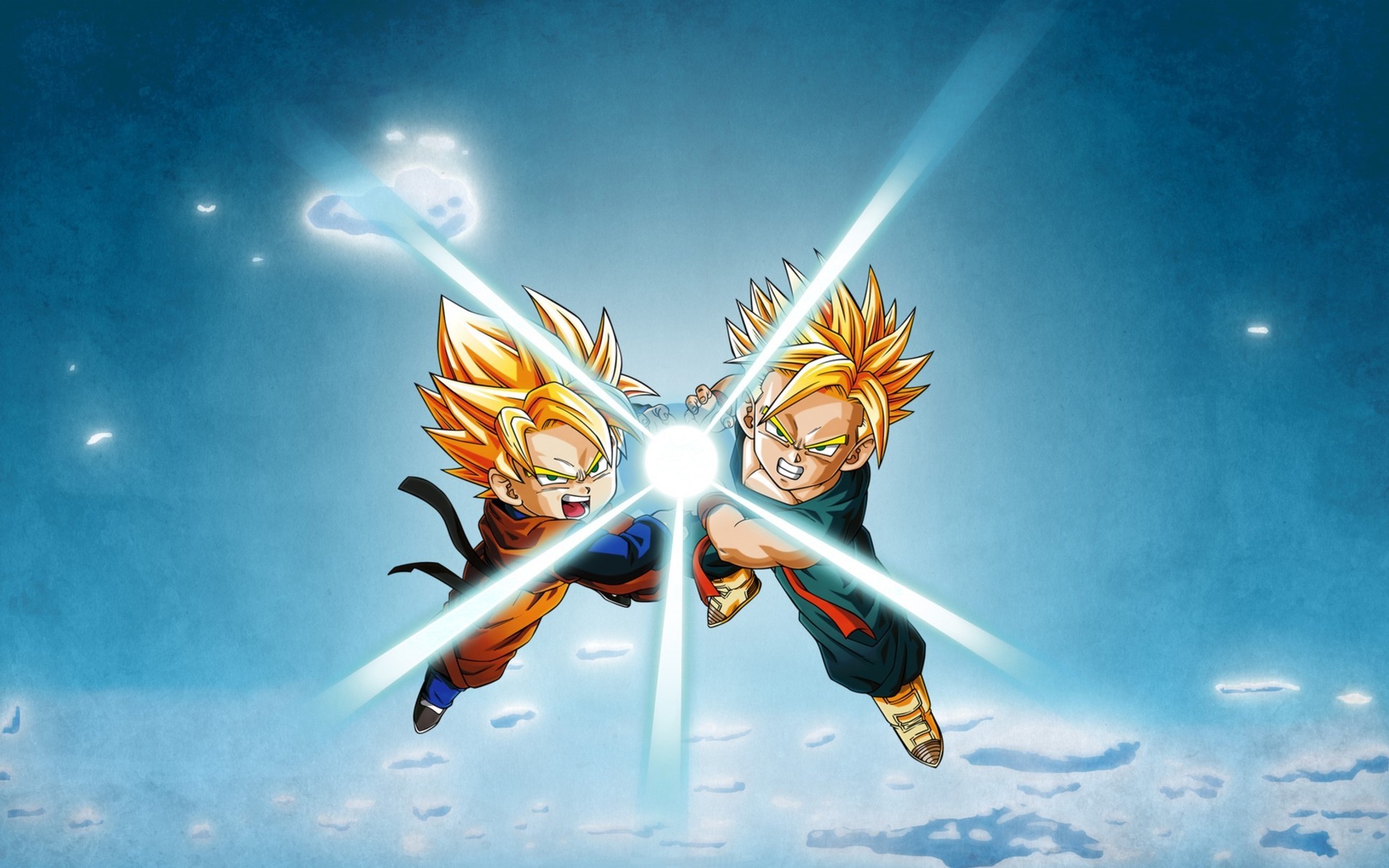 Goten And Trunks Wallpaper Hd - HD Wallpaper 