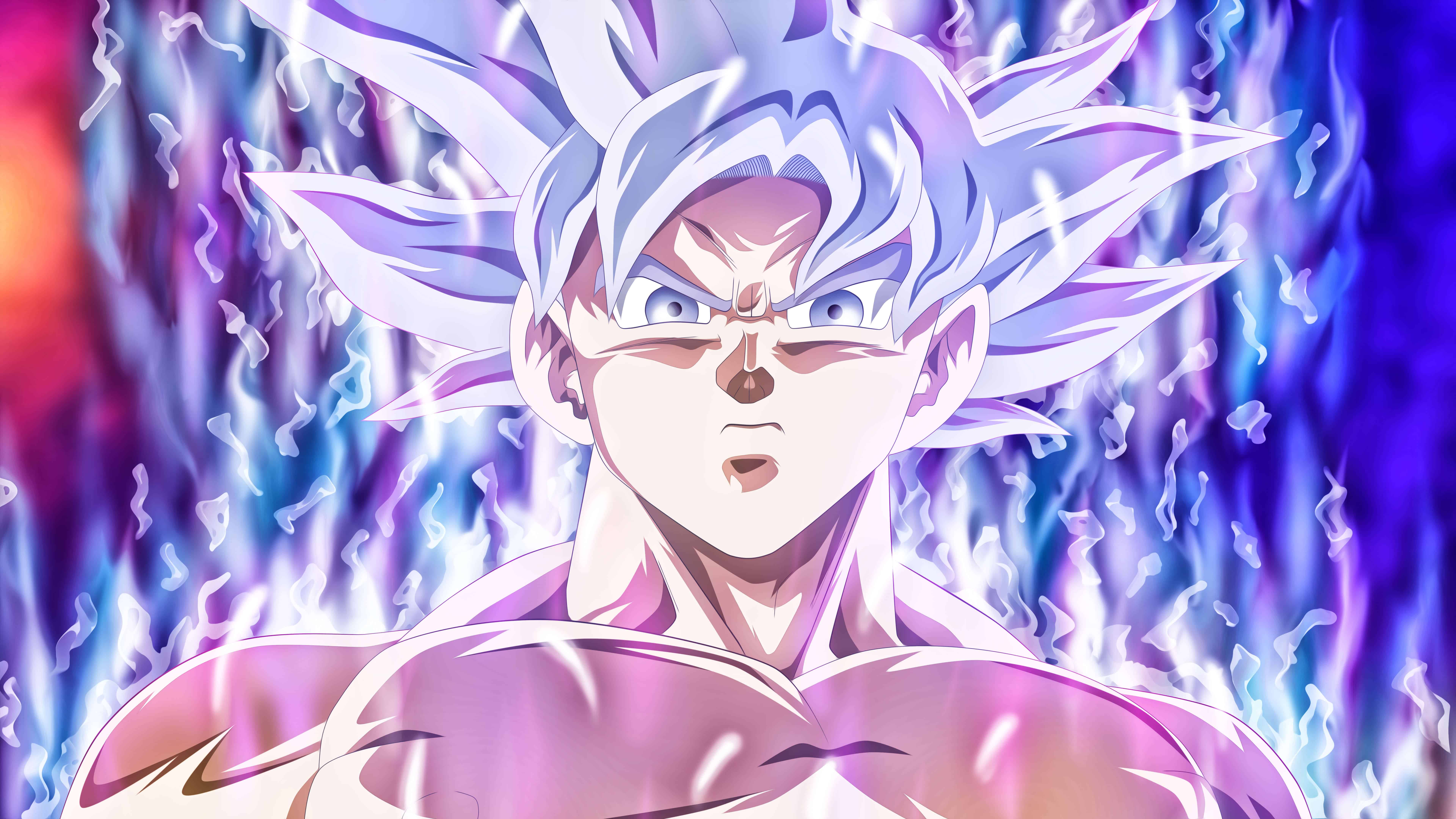 Dragon Ball Goku Mastered Ultra Instinct Uhd 8k Wallpaper - Goku Ultra Instinct 4k - HD Wallpaper 